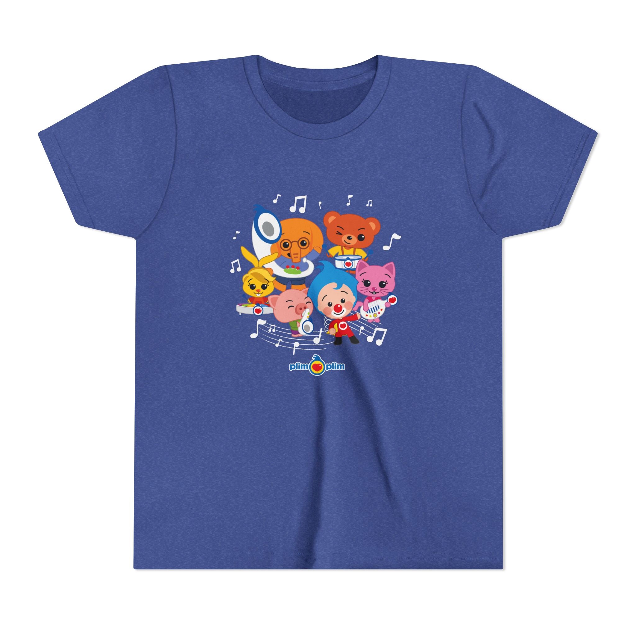 Plim Plim Camiseta Juvenil de Manga Corta Orquesta