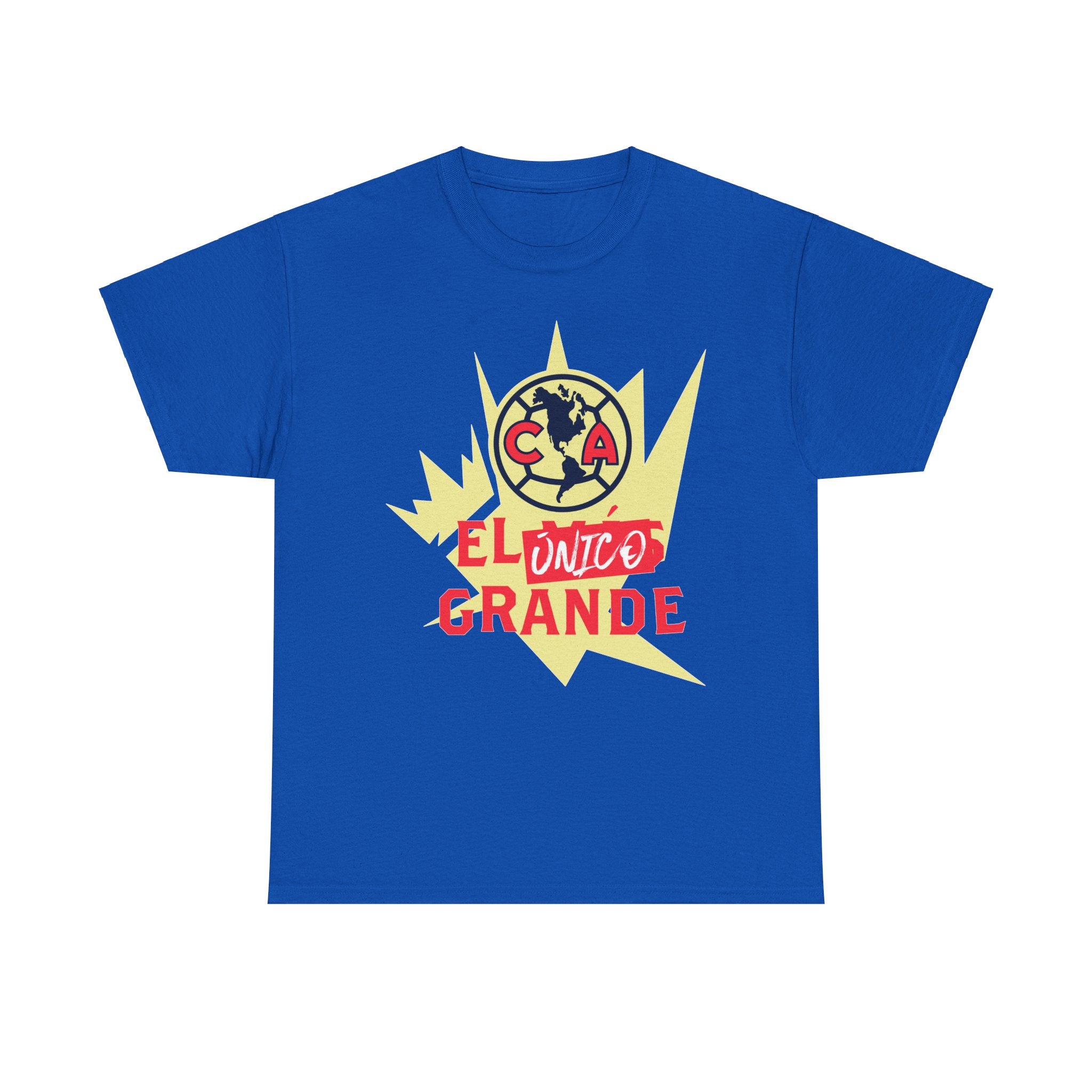Club America Unisex Tee - El unico Grande (Negro y Azul)