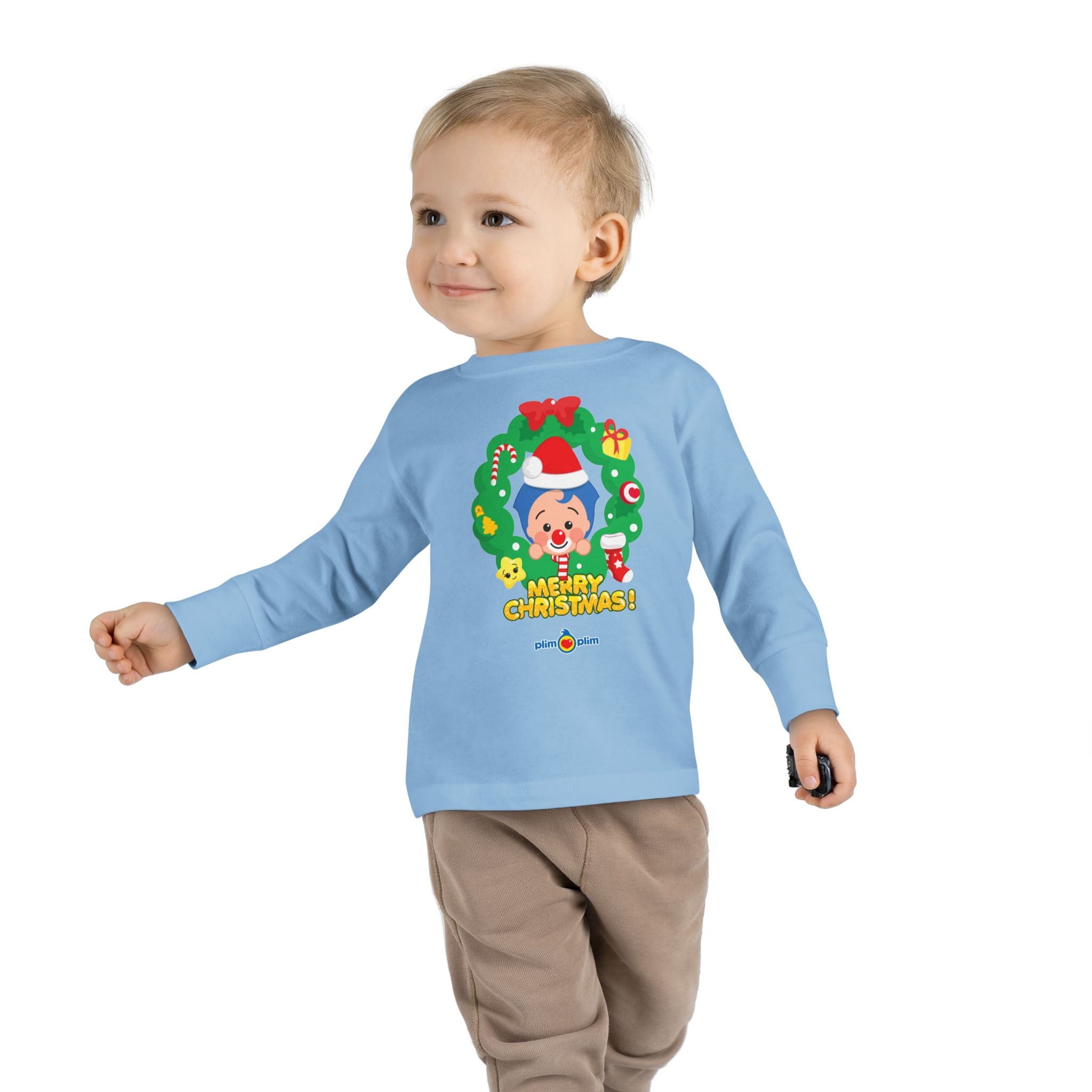 Toddler Christmas Family Long Sleeve Tee - Plim Plim Collection