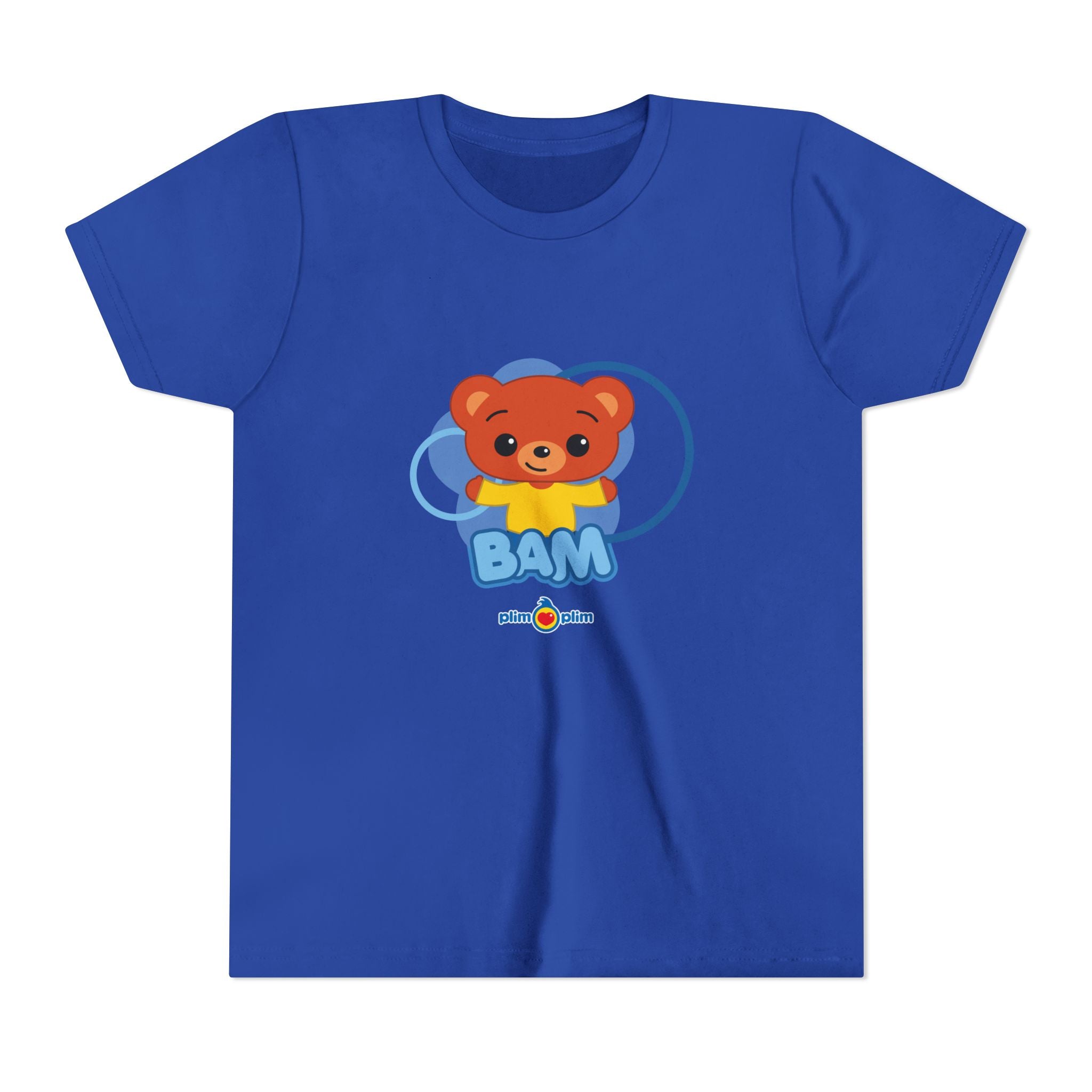 Plim Plim Camiseta Juvenil de Manga Corta Bam