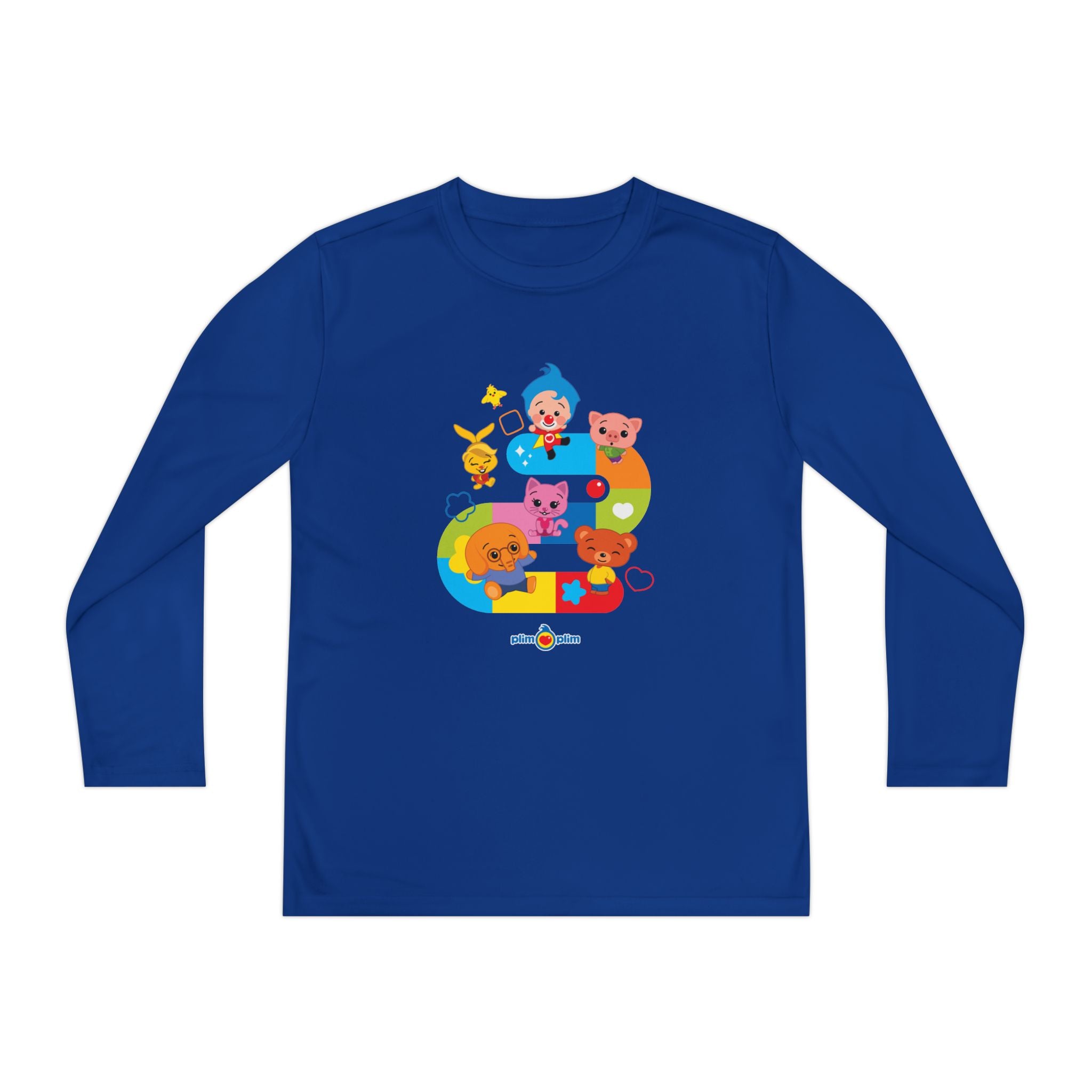 Plim Plim Camiseta Juvenil Manga Larga Juego