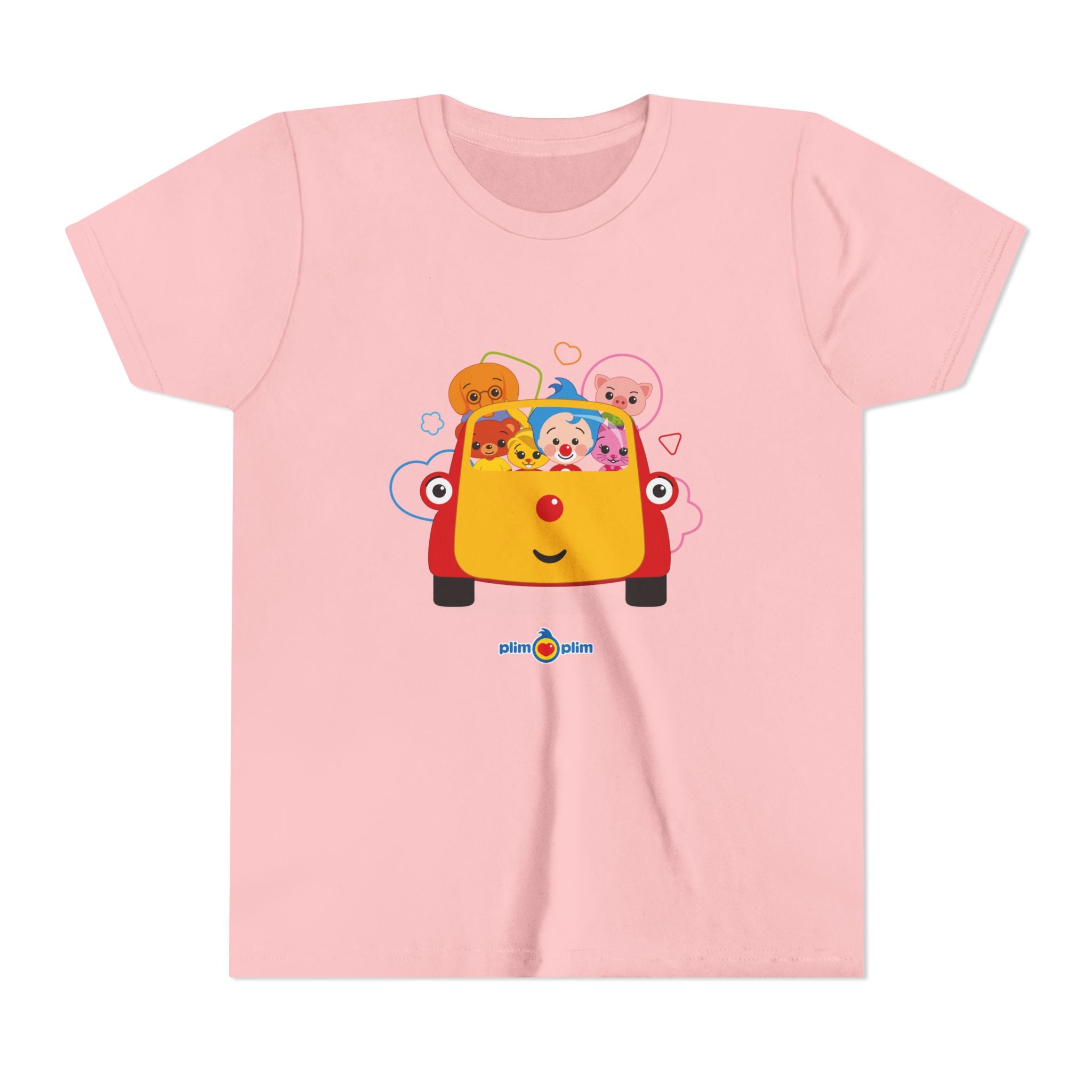 Plim Plim Camiseta Juvenil de Manga Corta Todos con Tuni