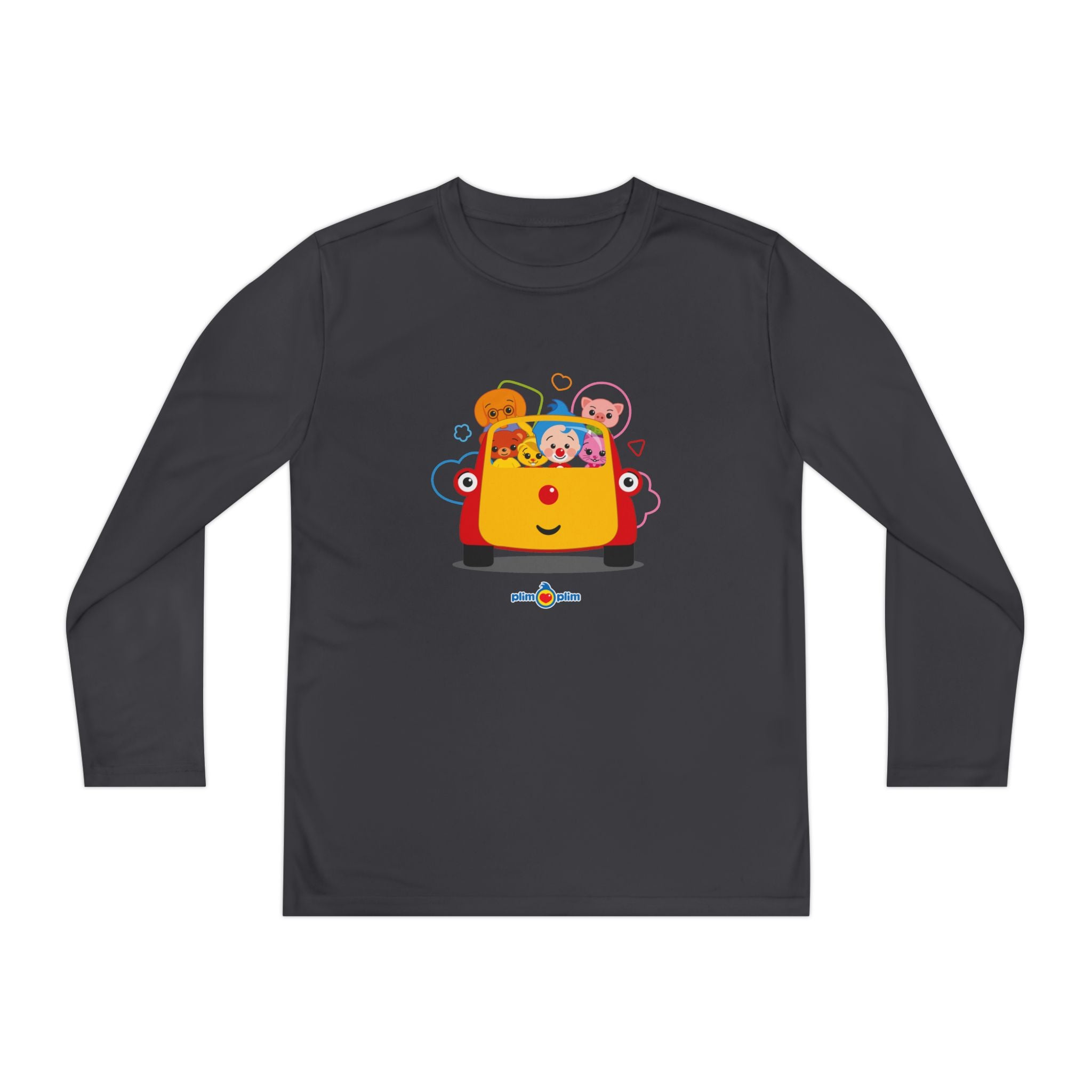 Plim Plim Camiseta Juvenil Manga Larga Todos con Tuni