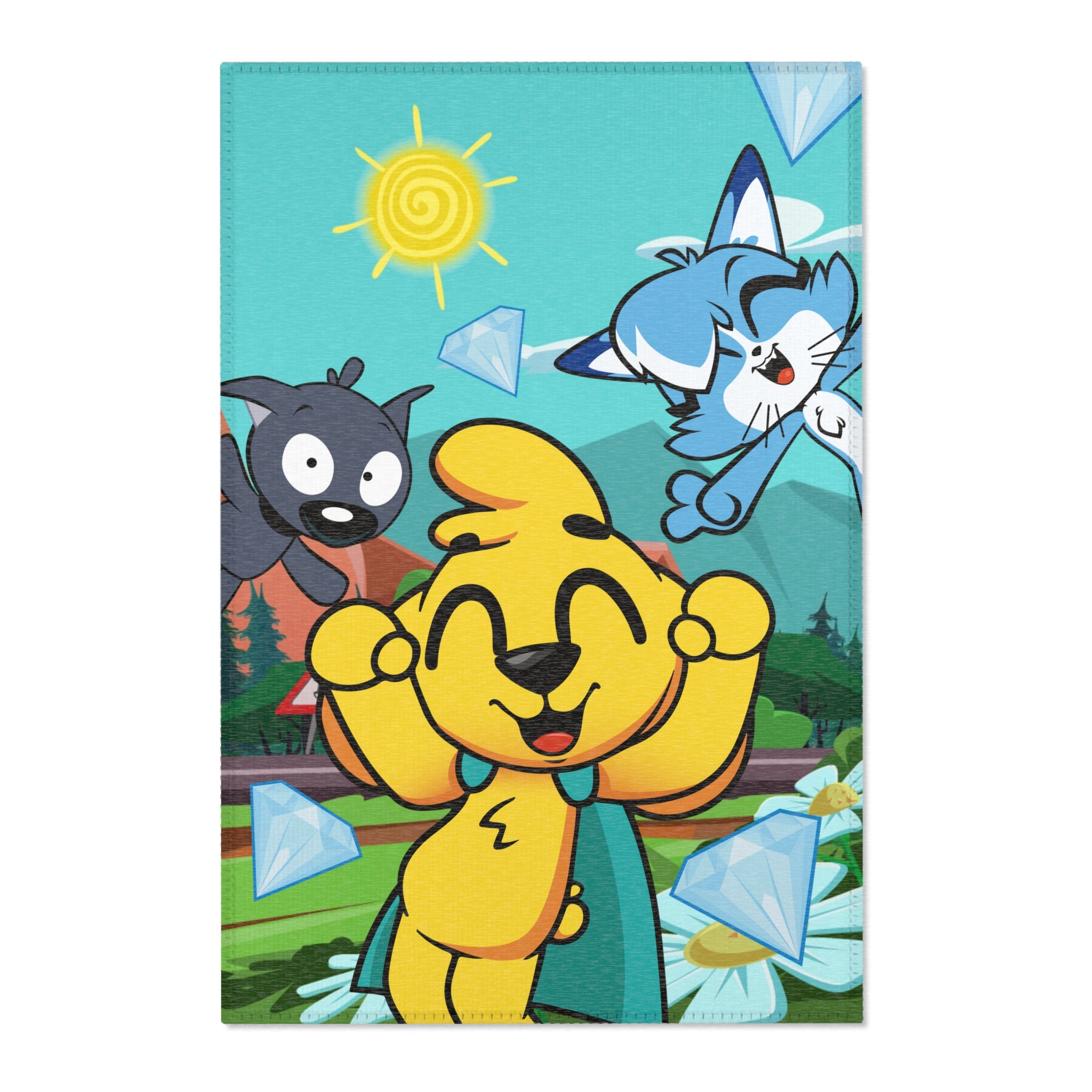 Alfombra decorativa Mikecrack