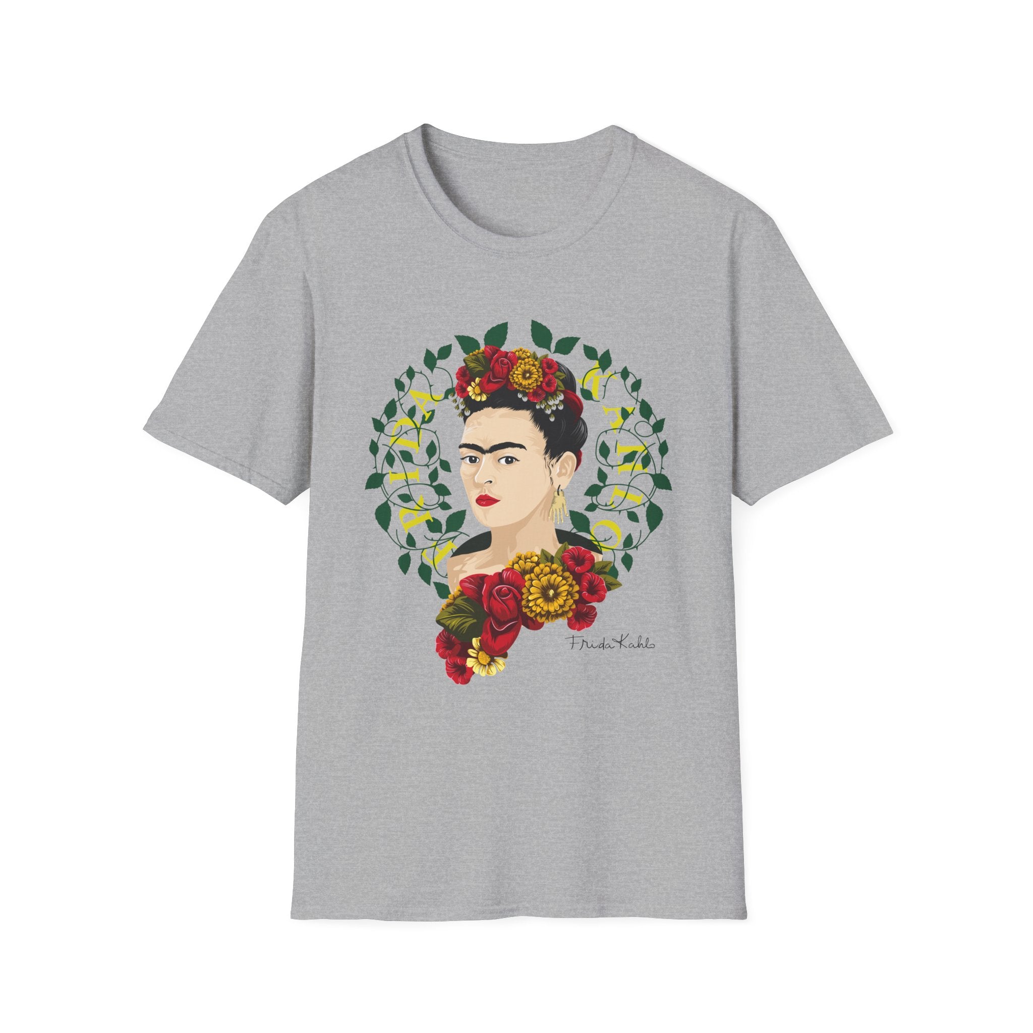 Frida Kahlo Colorful Unisex T-Shirt
