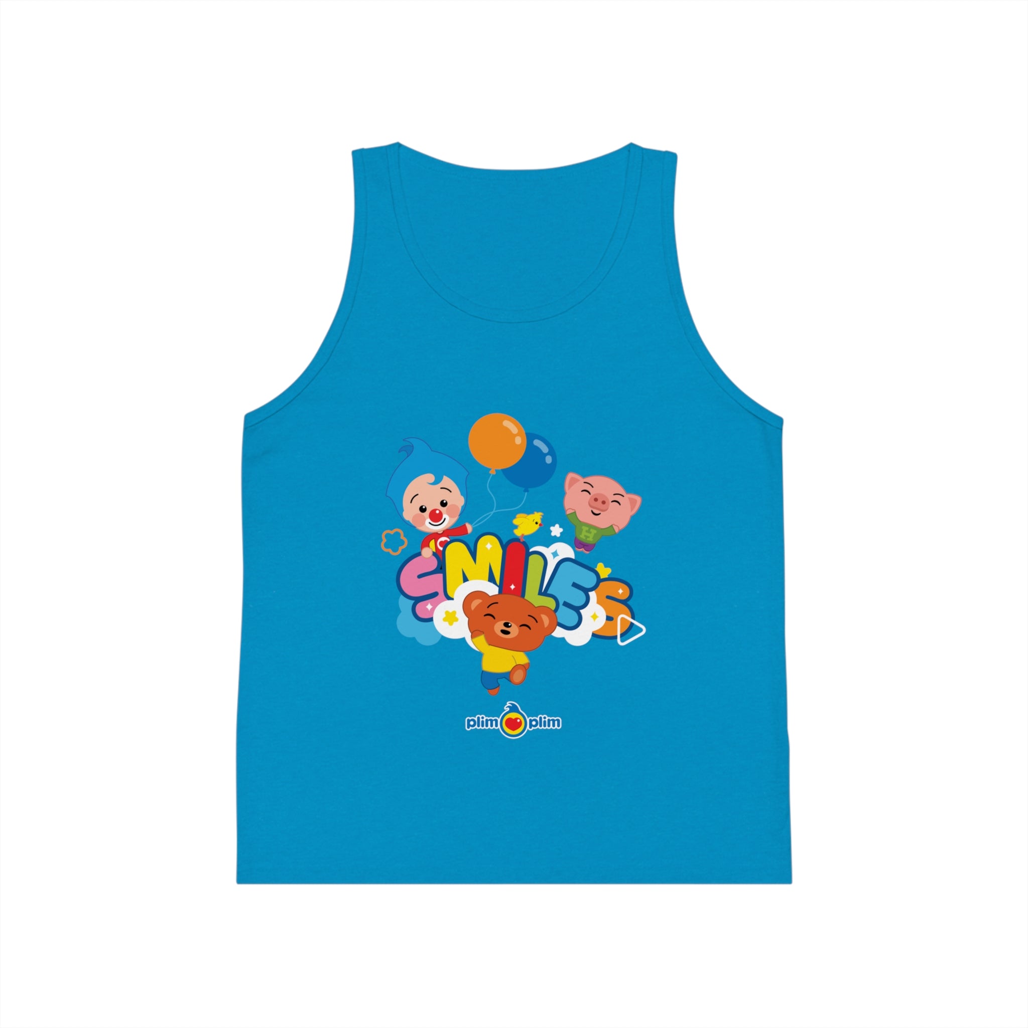 Plim Plim Camiseta de Tirantes de Niños Smiles