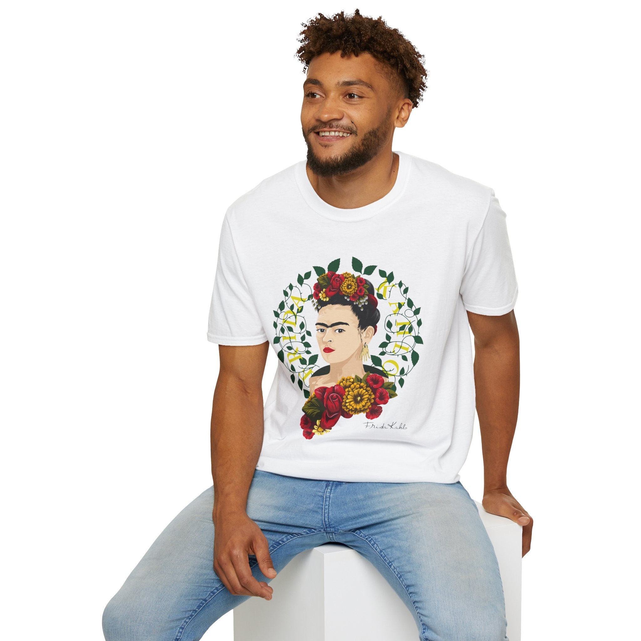 Frida Kahlo Colorful Unisex T-Shirt
