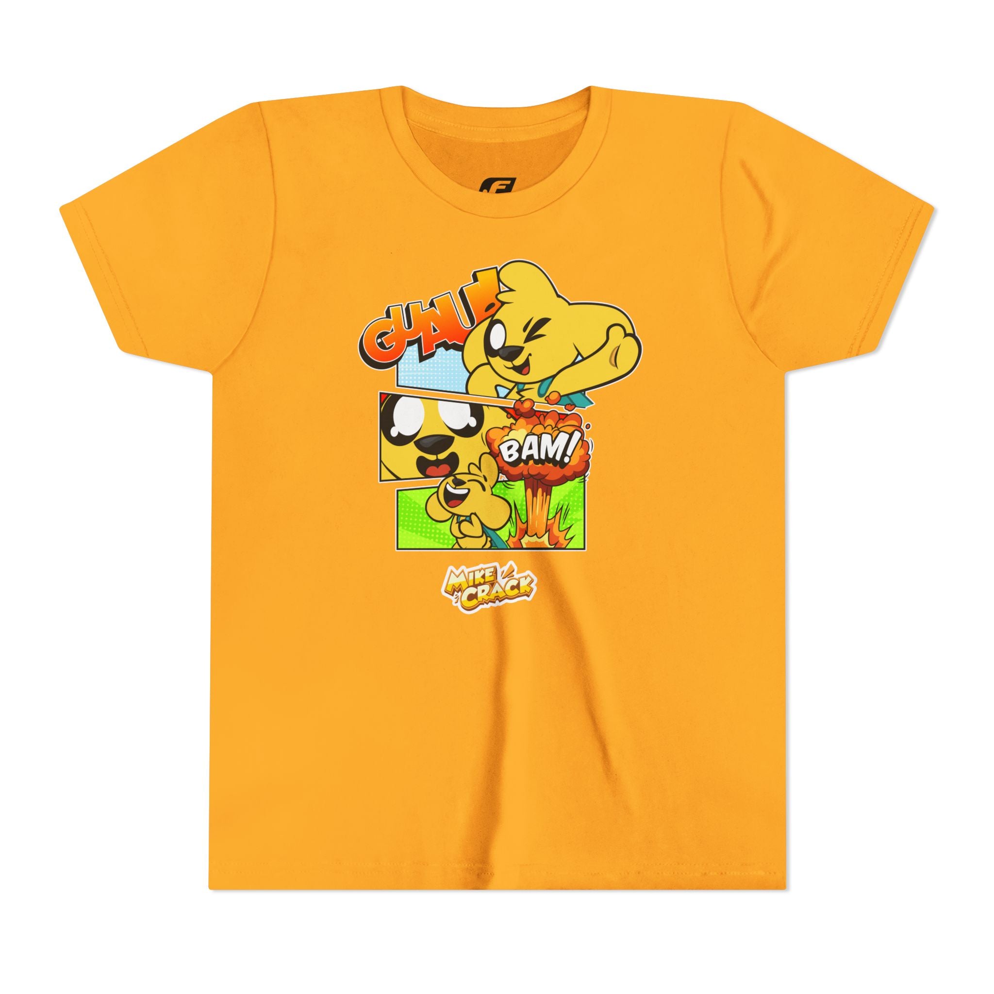 Camiseta de algodón juvenil Mikecrack