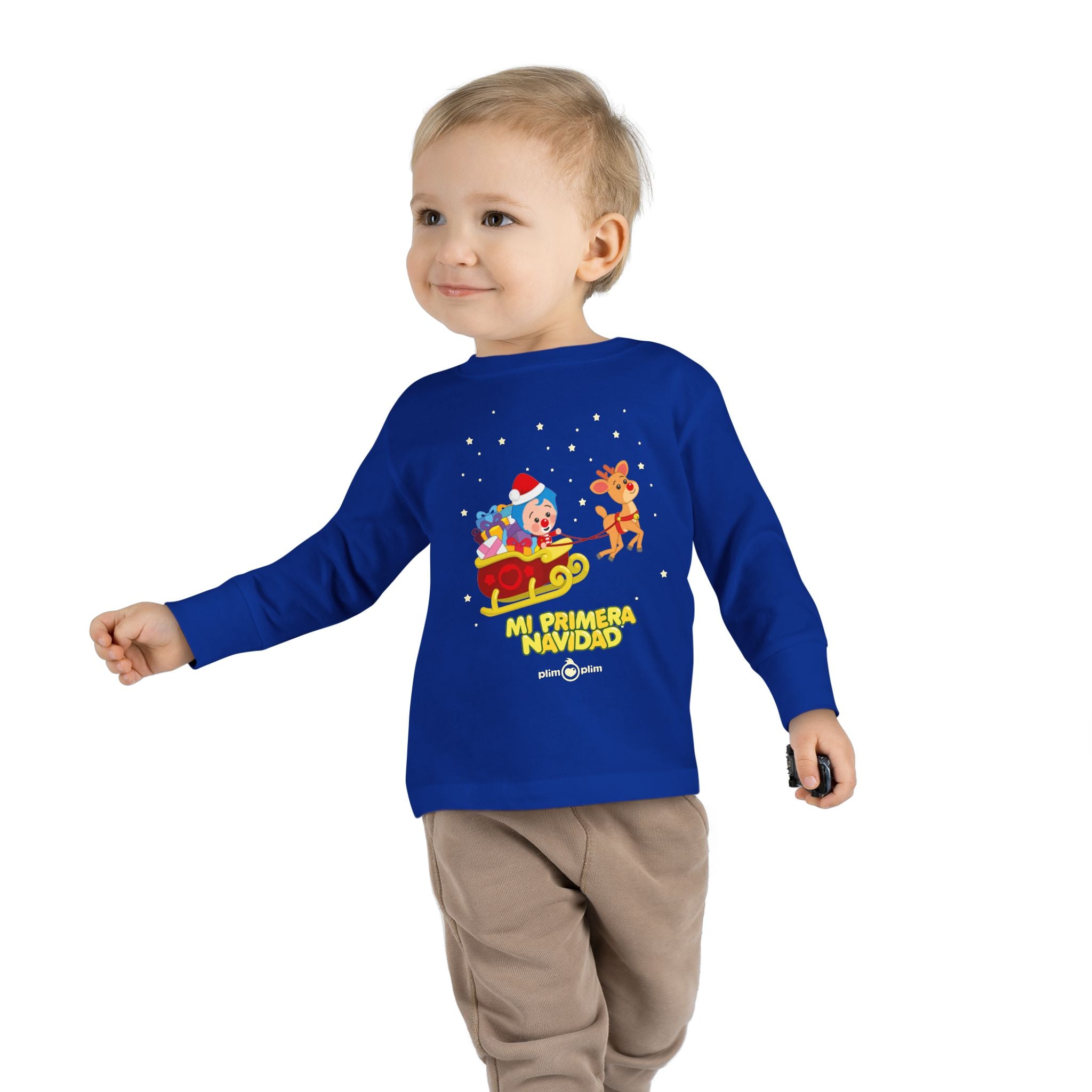 Toddler Christmas Family Long Sleeve Tee - Plim Plim Collection