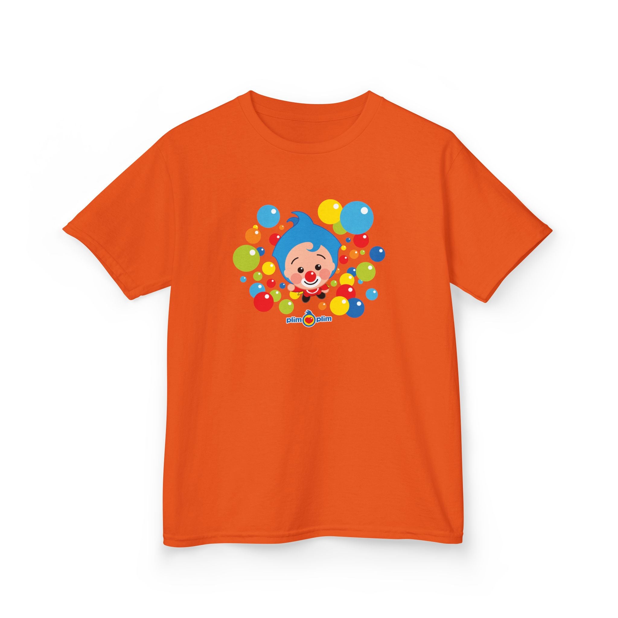 Plim Plim Camiseta para Niños de Algodón Grueso Burbujas