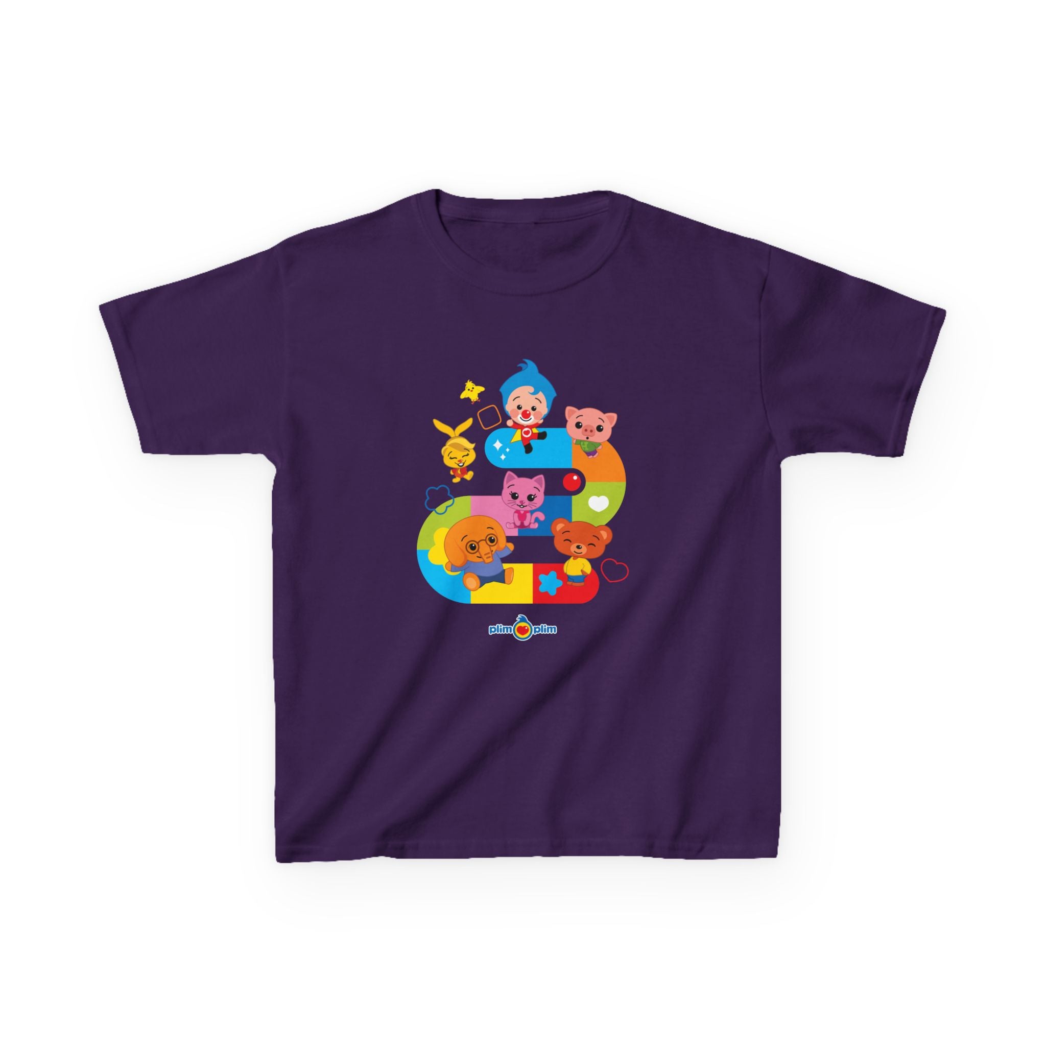 Plim Plim Camiseta para Niños de Algodón Grueso Juego