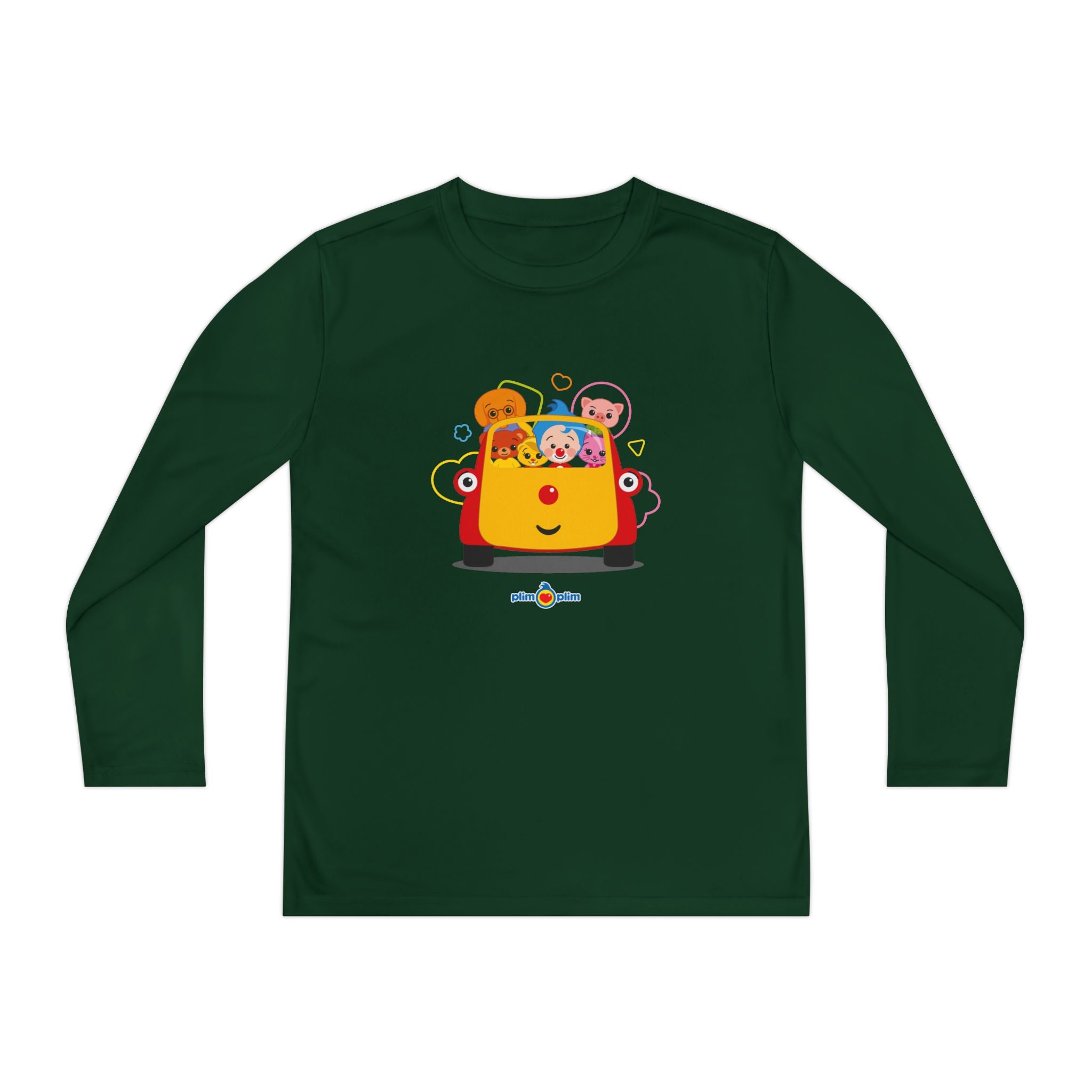 Plim Plim Camiseta Juvenil Manga Larga Todos con Tuni
