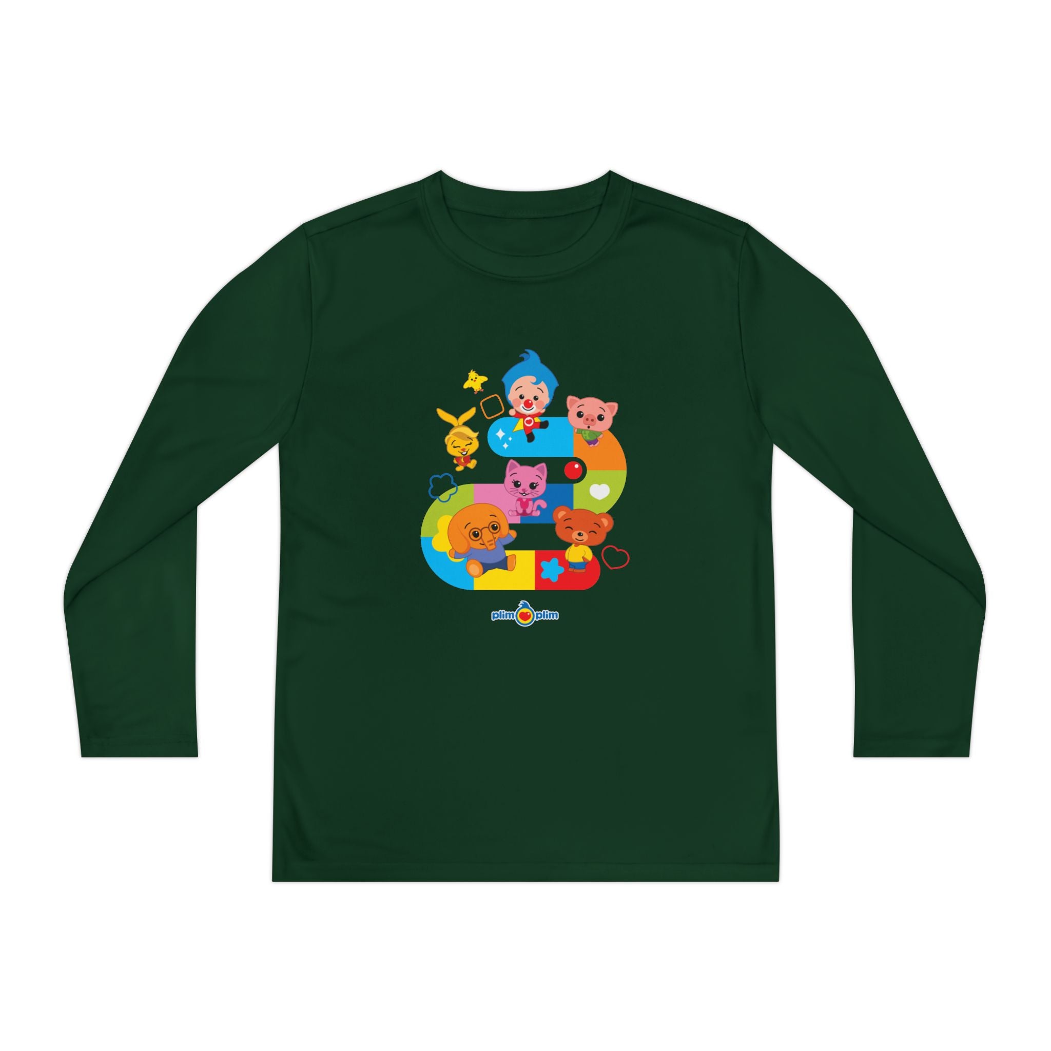 Plim Plim Camiseta Juvenil Manga Larga Juego