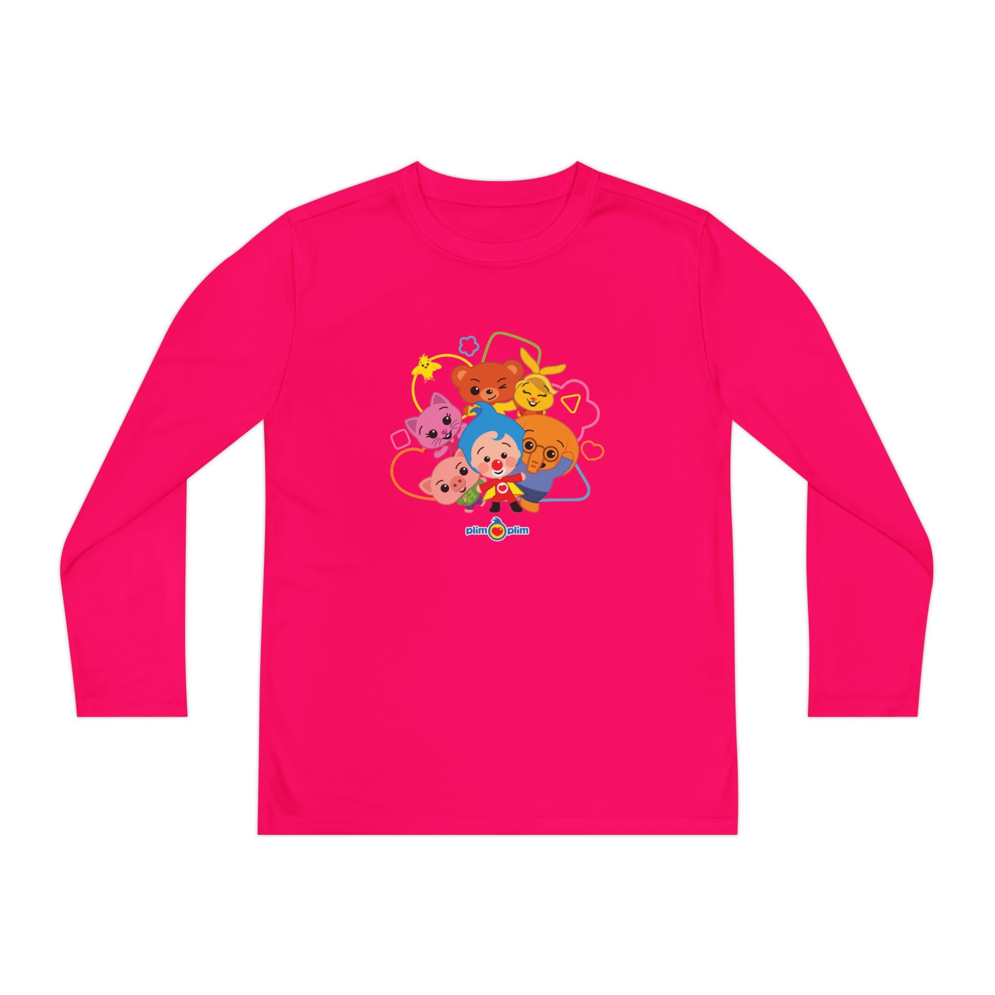 Plim Plim Camiseta Juvenil Manga Larga Amigos