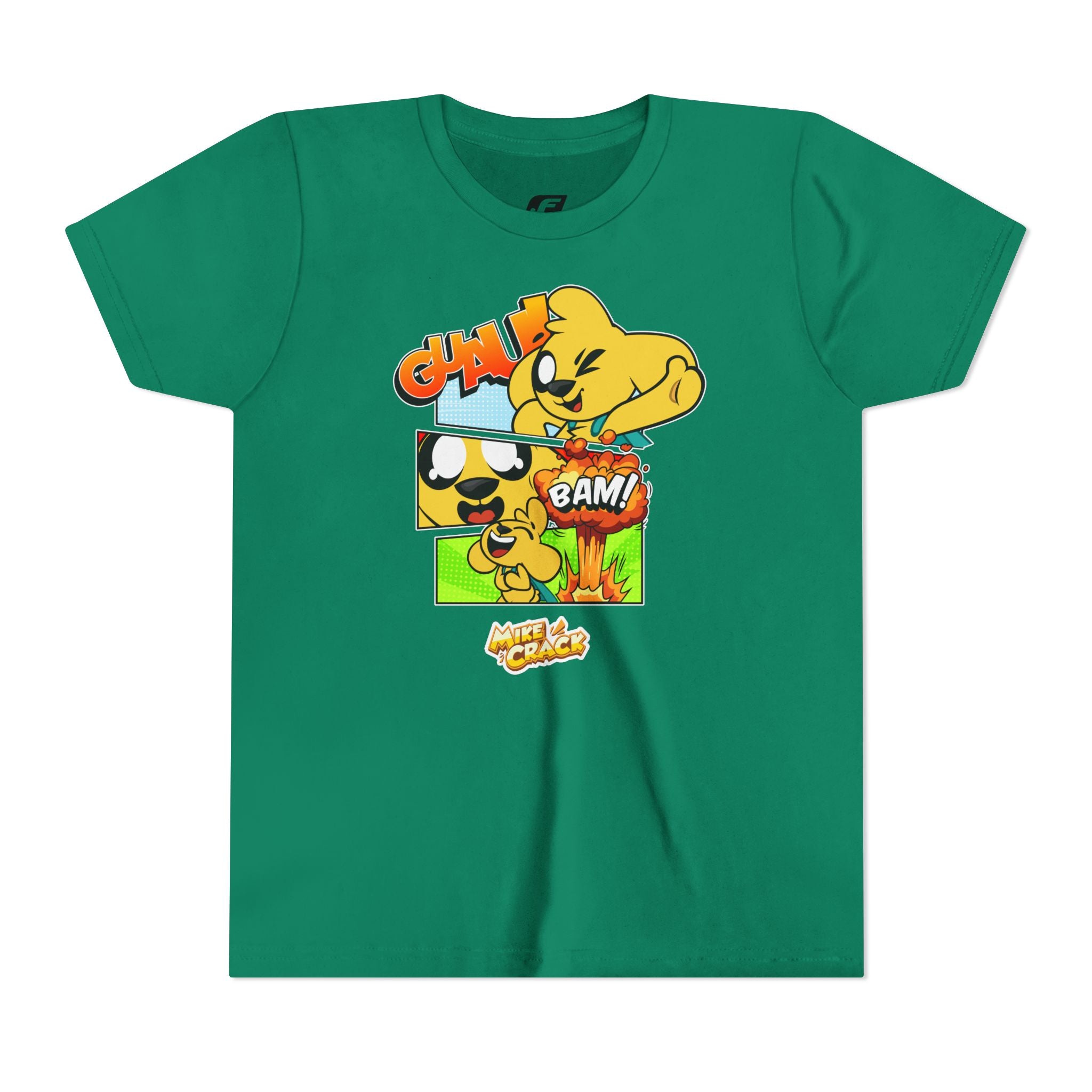Camiseta de algodón juvenil Mikecrack