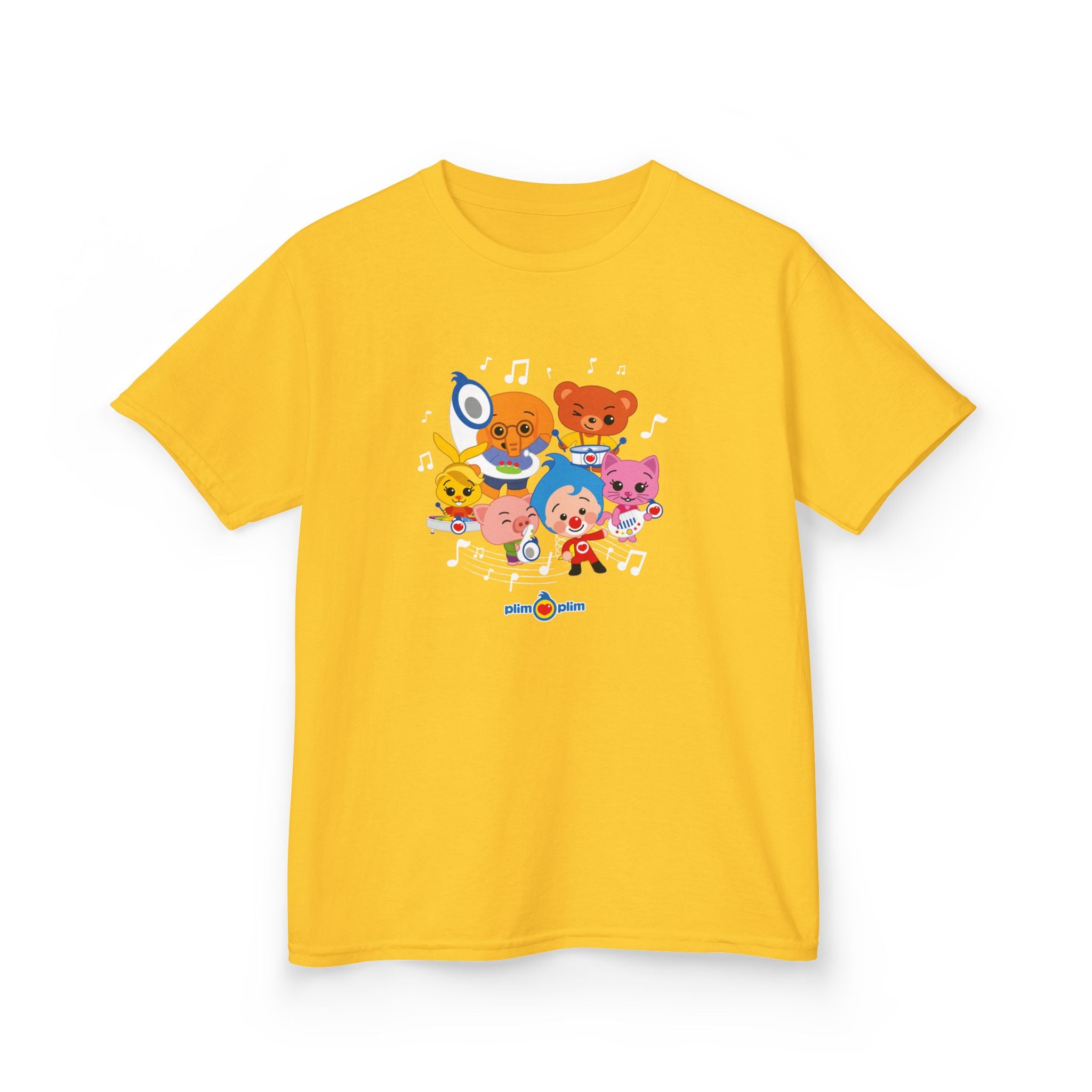 Plim Plim Camiseta para Niños de Algodón Grueso Orquesta
