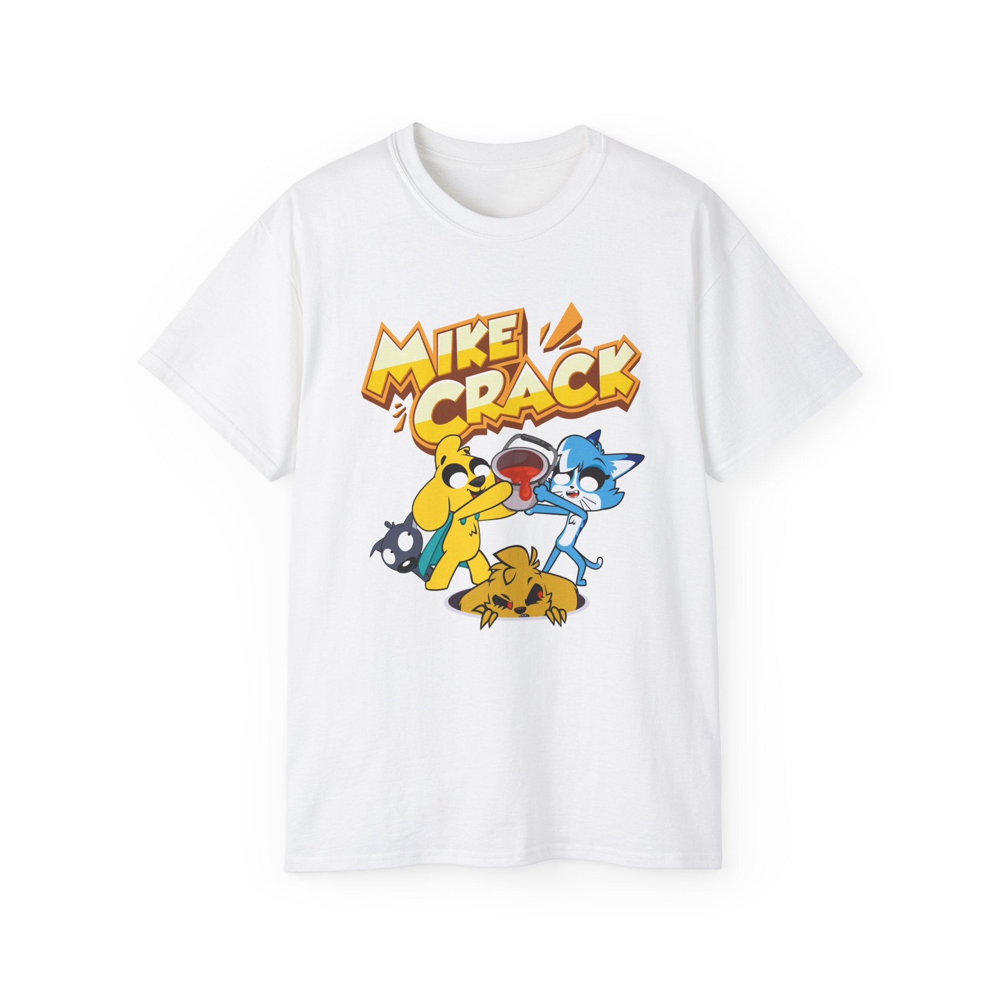 Camiseta unisex de algodón ultrafino Mikecrack