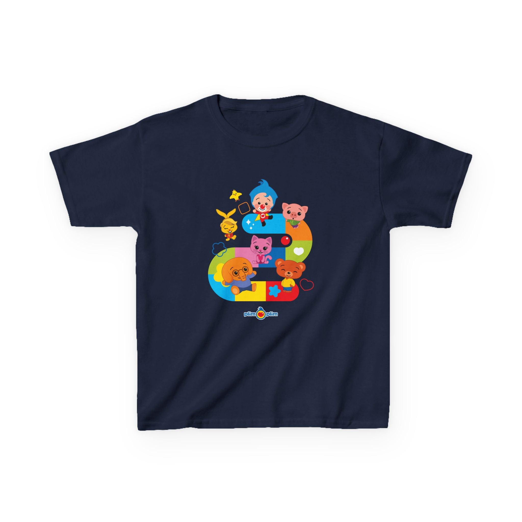 Plim Plim Camiseta para Niños de Algodón Grueso Juego