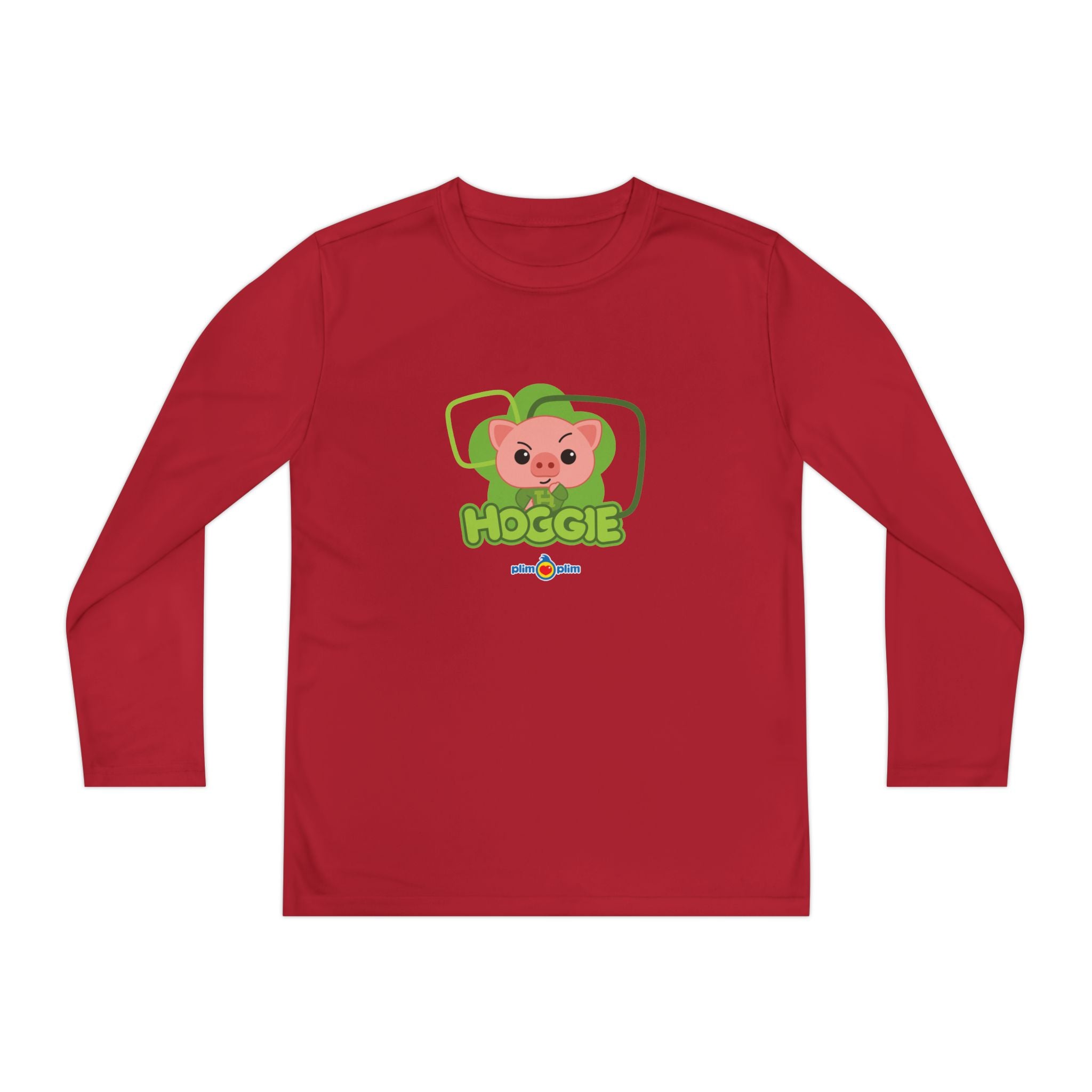 Plim Plim Camiseta Juvenil Manga Larga Hoggie