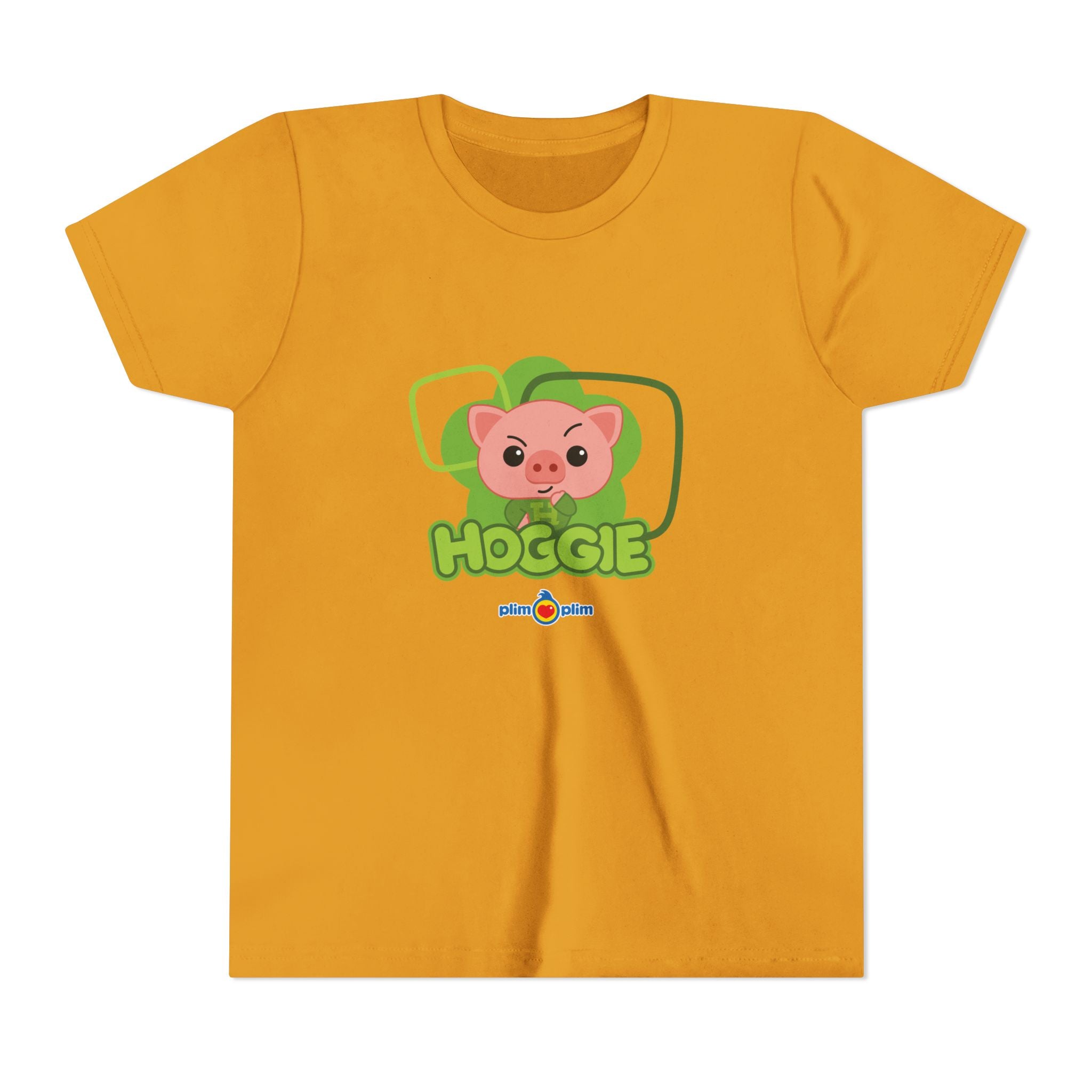 Plim Plim Camiseta Juvenil de Manga Corta Hoggie