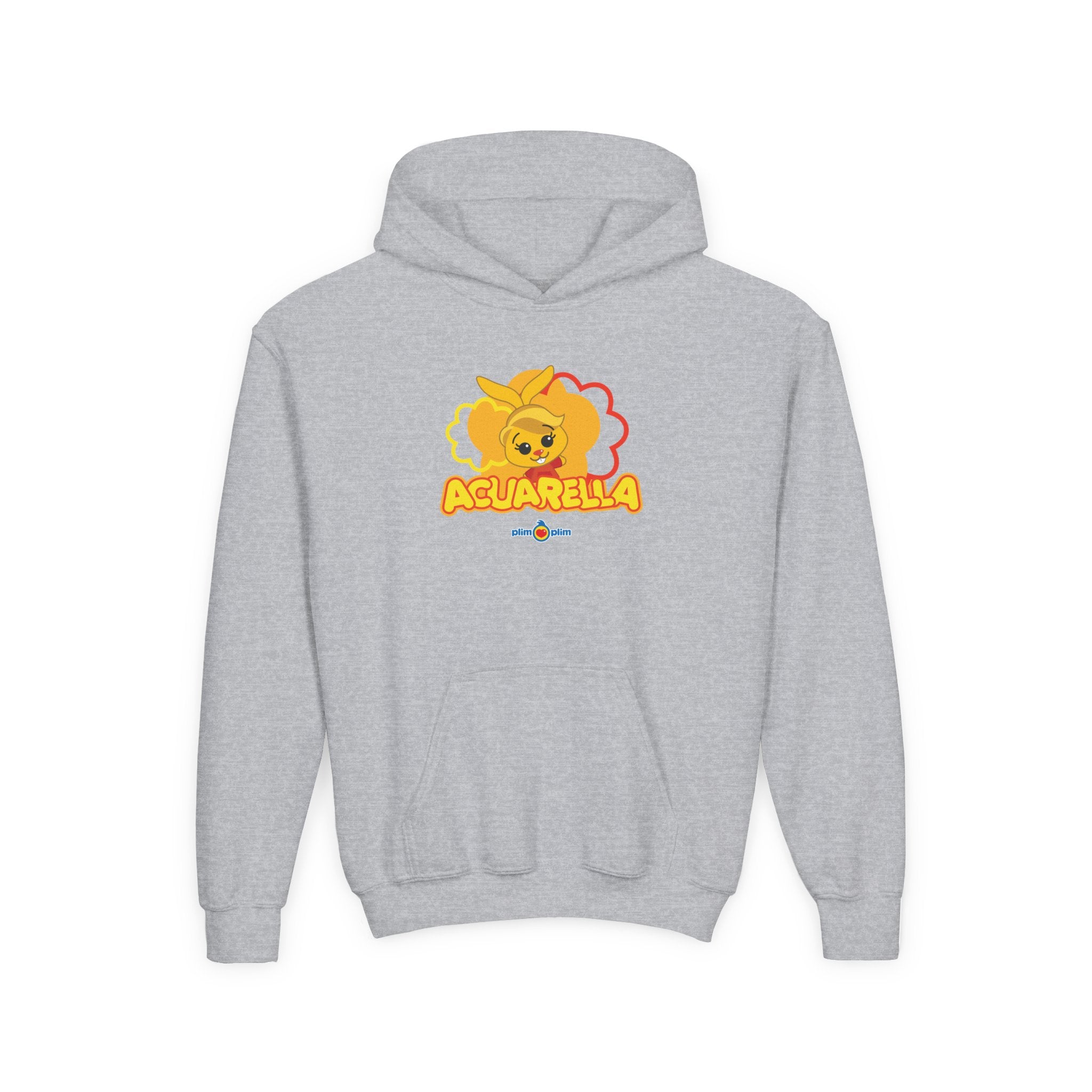 Plim Plim Sudadera de Niños con Capucha Acuarella