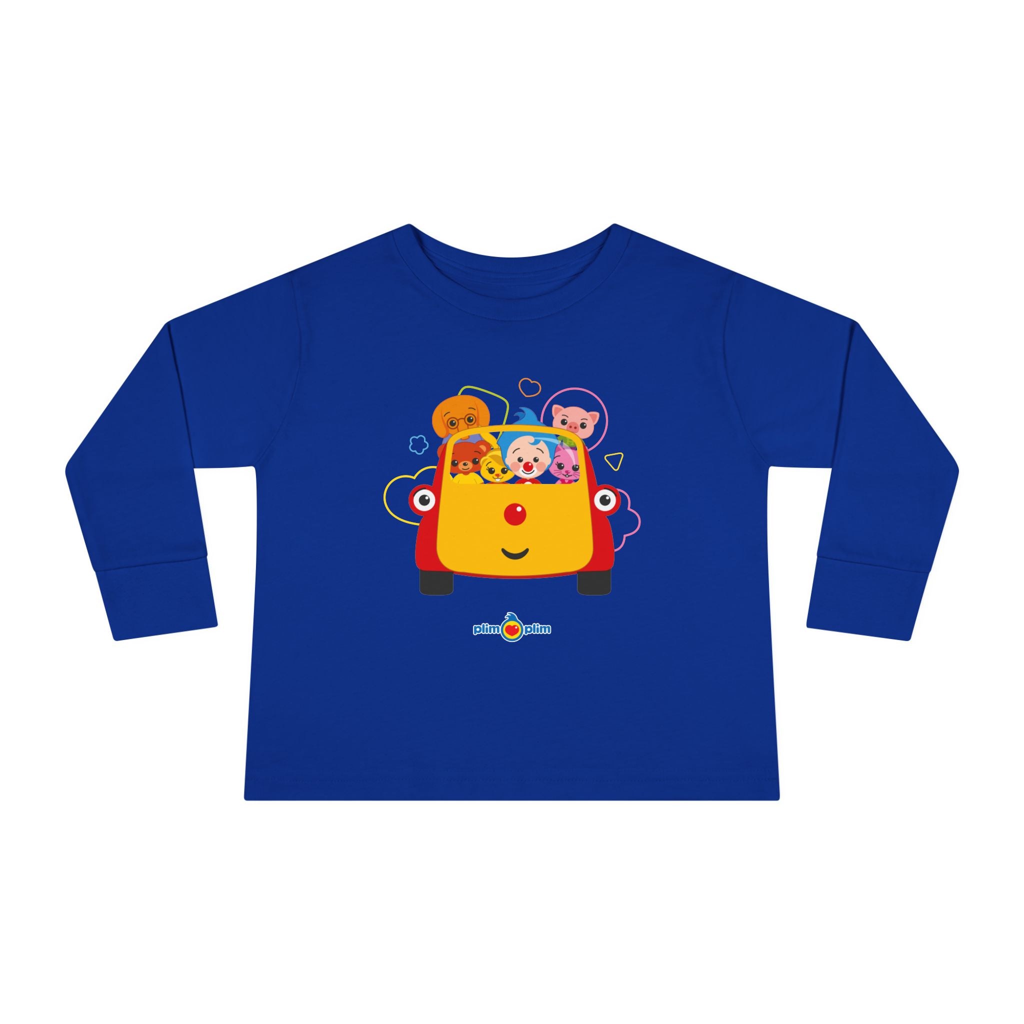 Plim Plim Camiseta Manga Larga de Niños Todos con Tuni