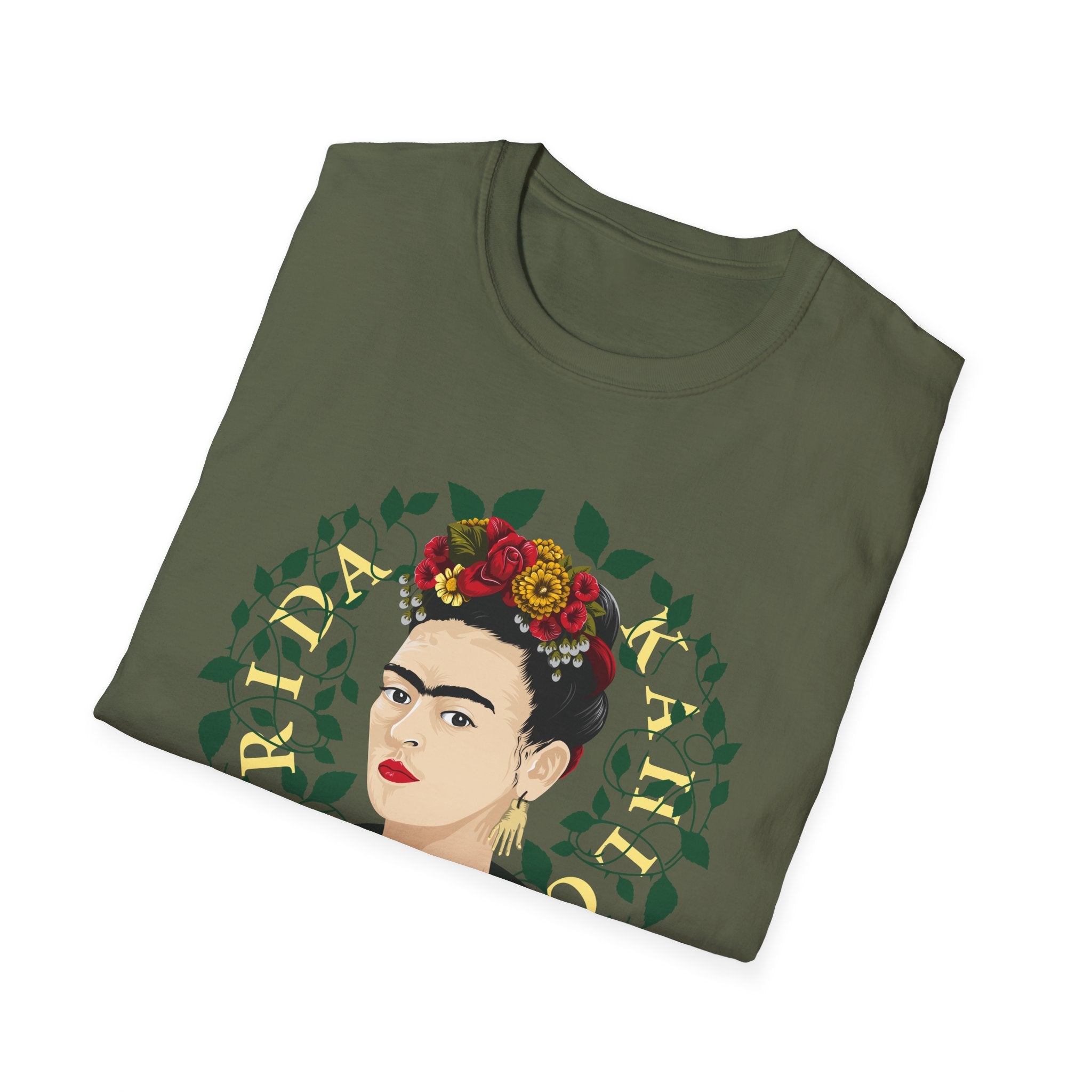 Frida Kahlo Colorful Unisex T-Shirt