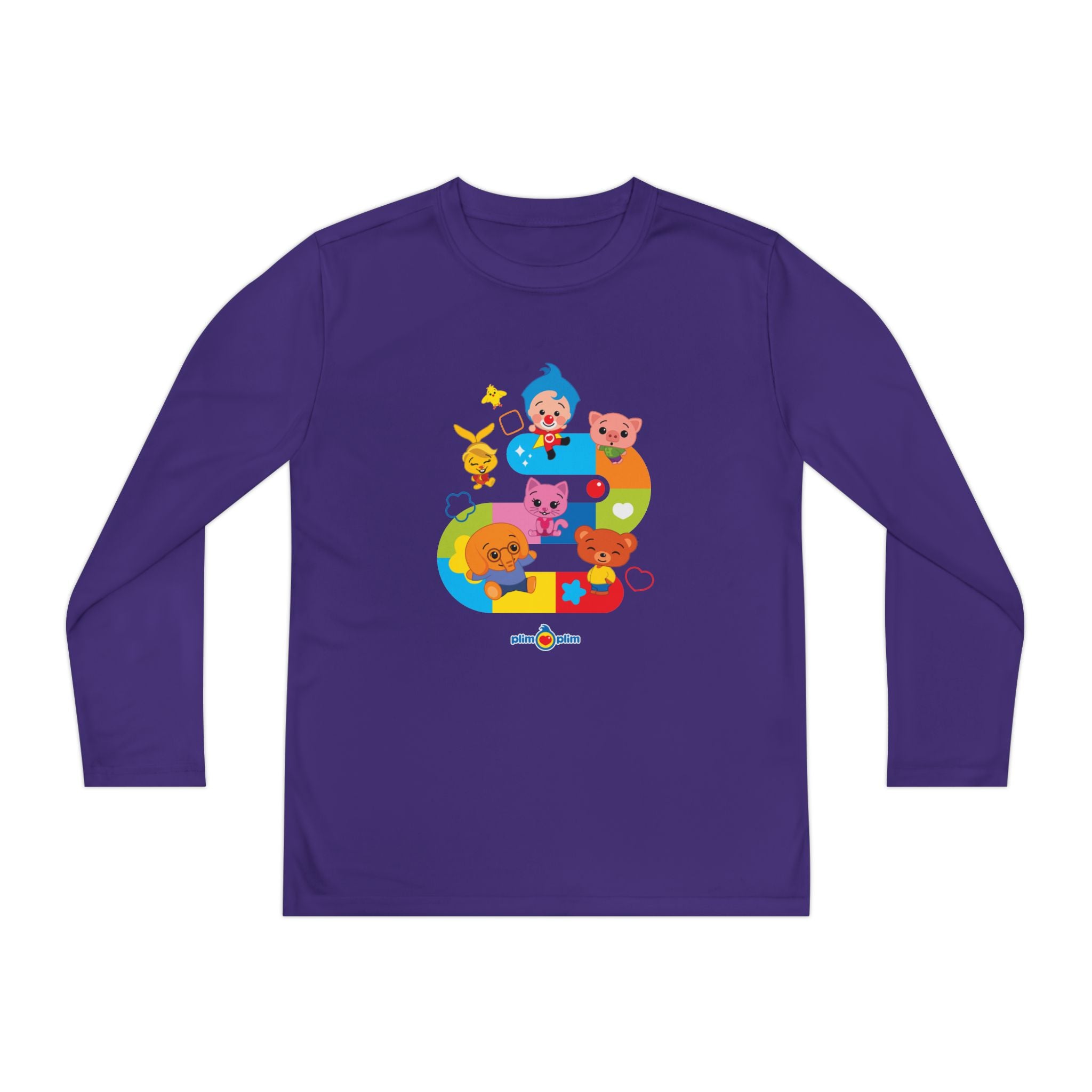 Plim Plim Camiseta Juvenil Manga Larga Juego
