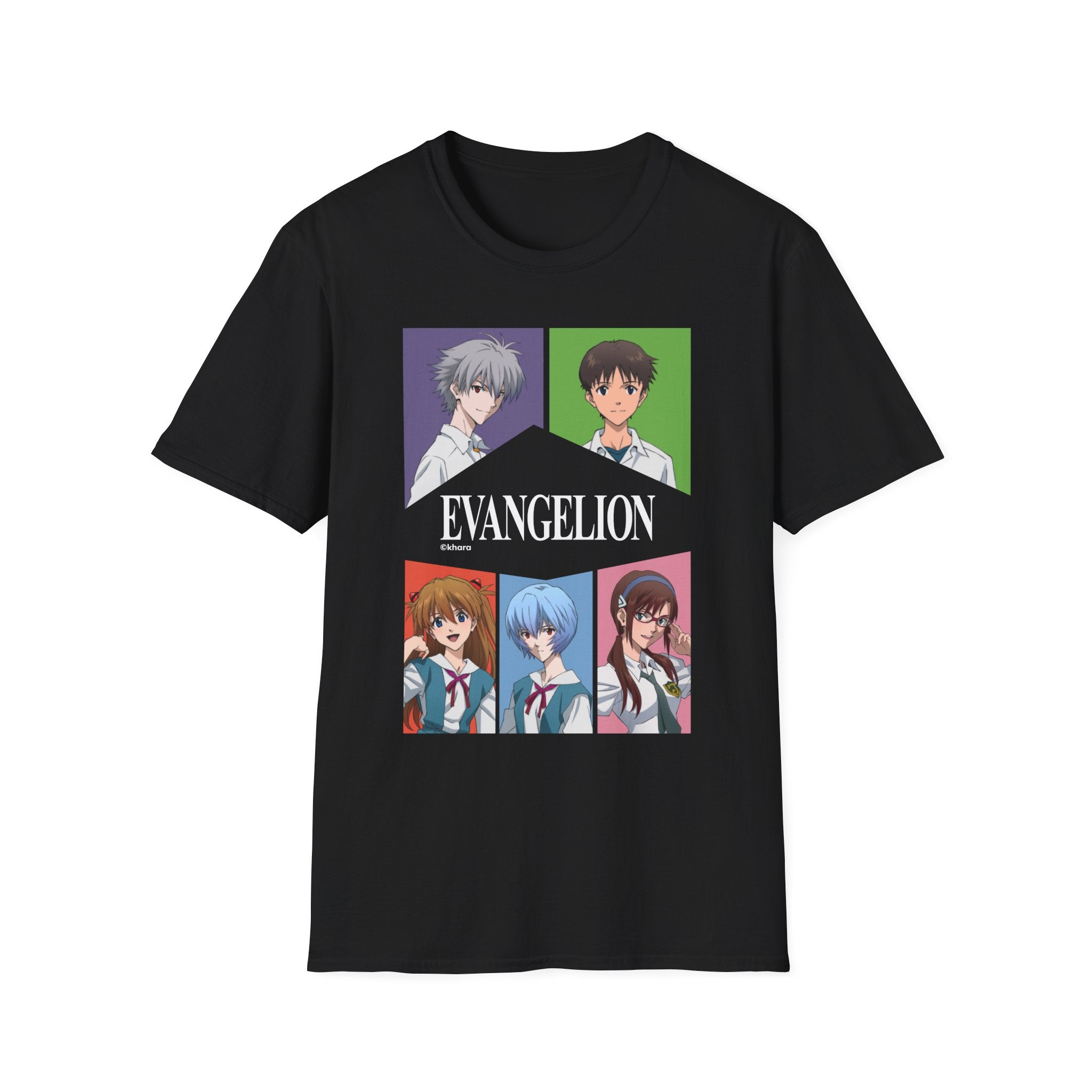 EVANGELION 2.22 - "All pilots on school" T-Shirt