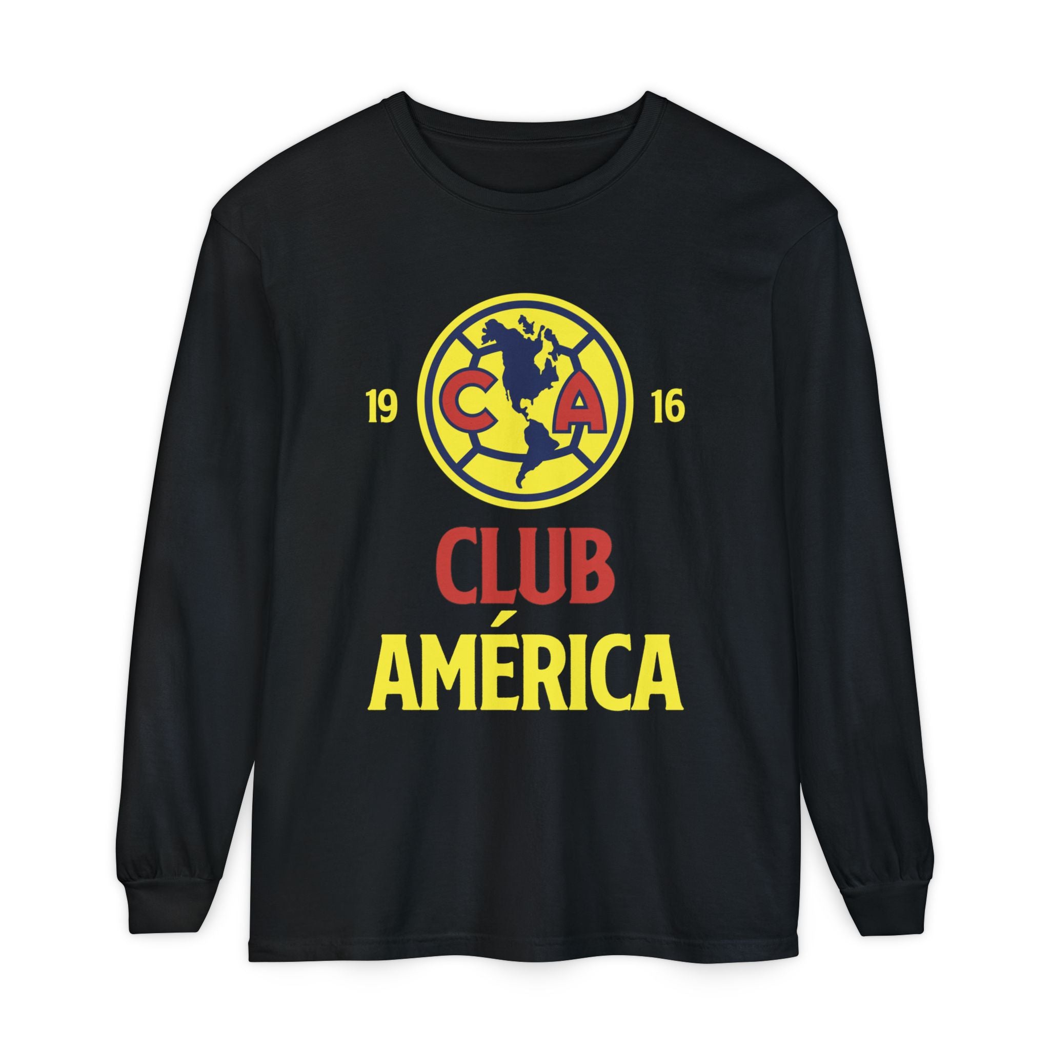 Club América Retro Long Sleeve T-Shirt - Unisex Soccer Fan Apparel