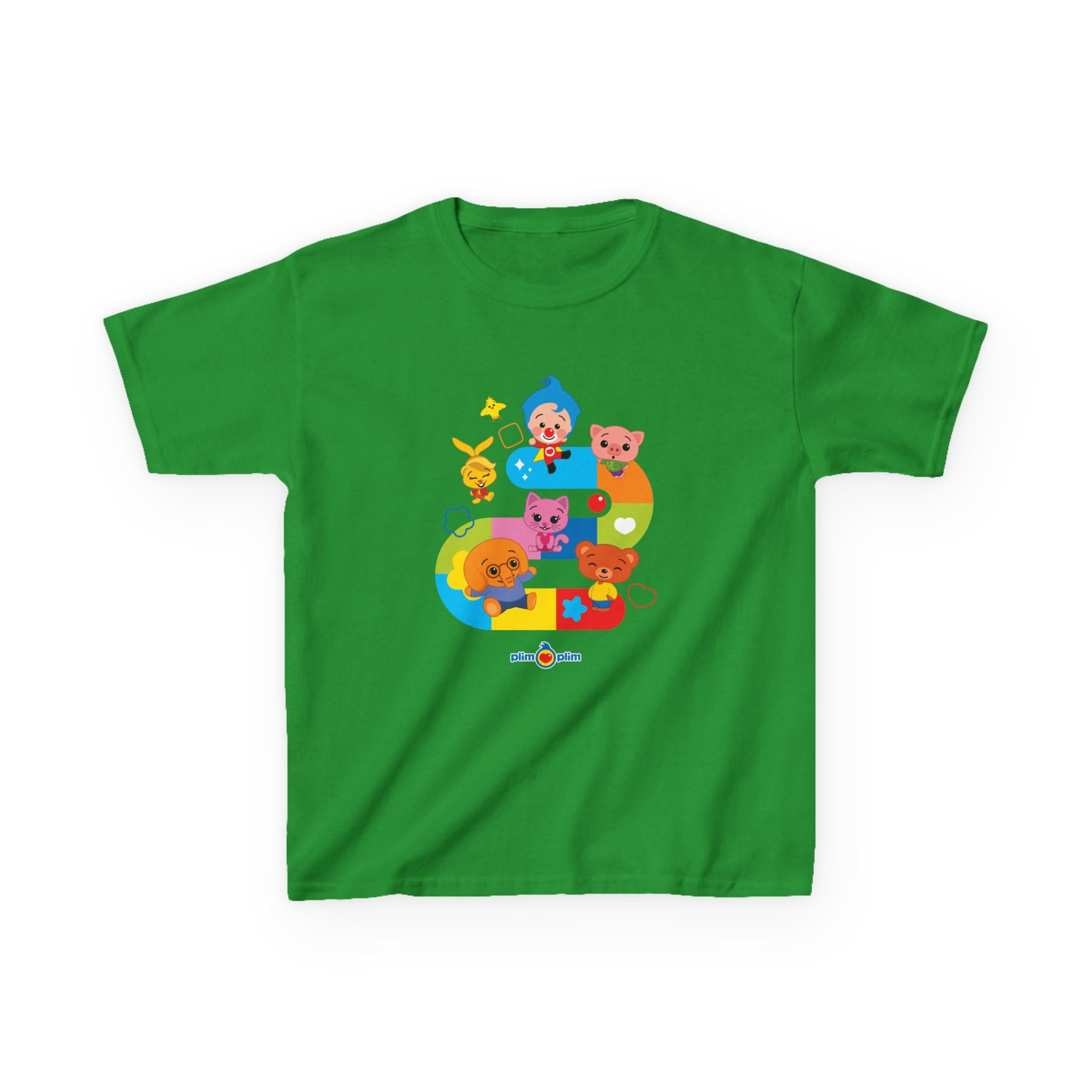 Plim Plim Camiseta para Niños de Algodón Grueso Juego