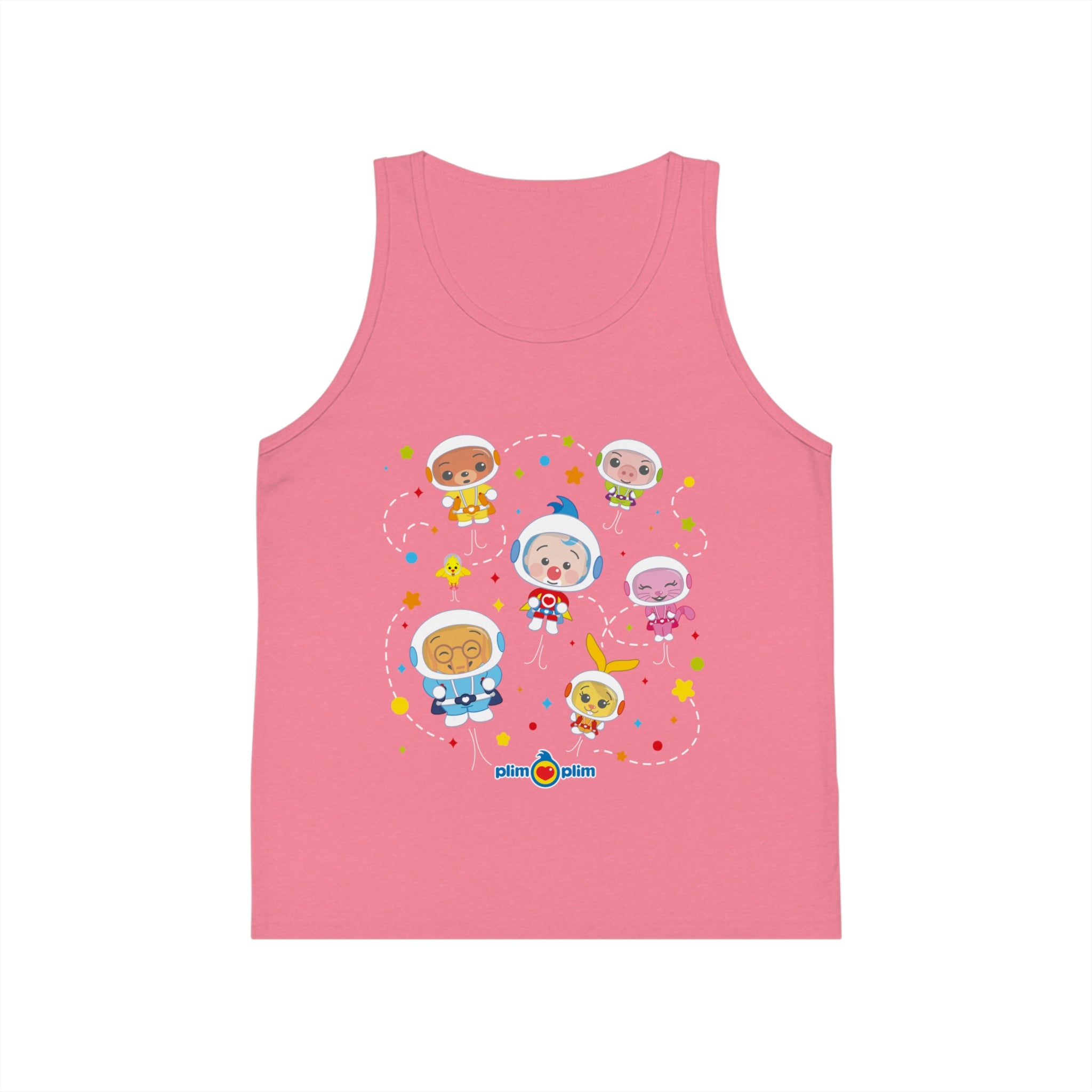 Plim Plim Camiseta de Tirantes de Niños Astronautas