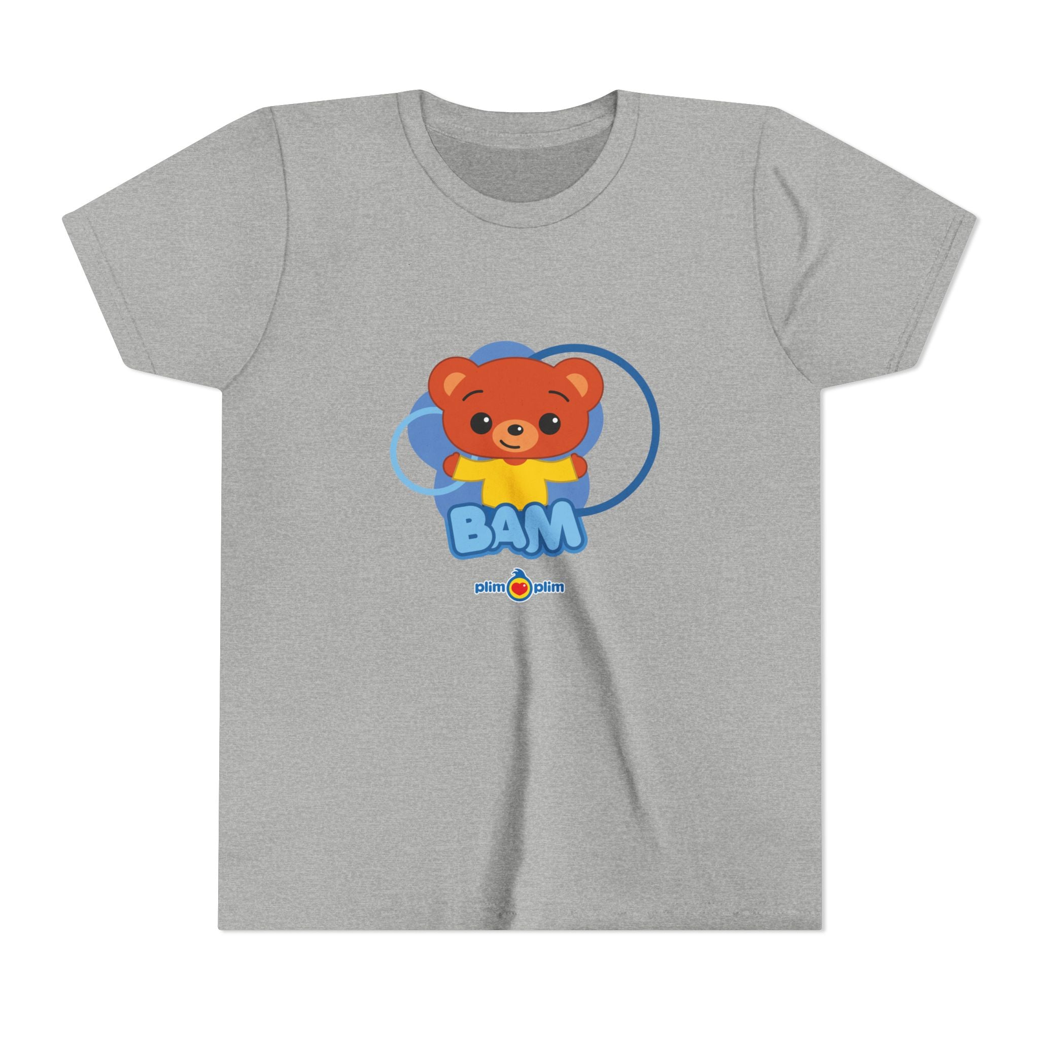 Plim Plim Camiseta Juvenil de Manga Corta Bam