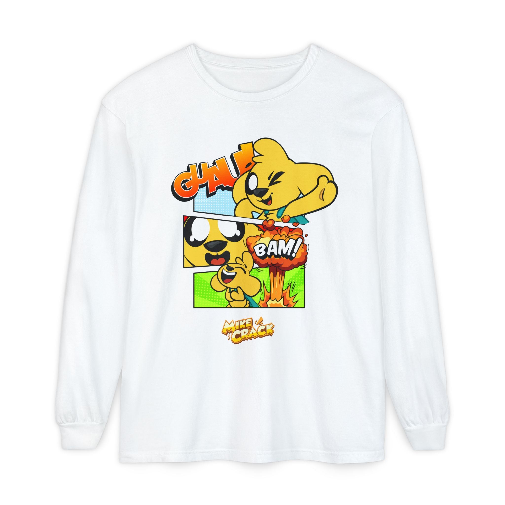 Camiseta de manga larga unisex Mikecrack