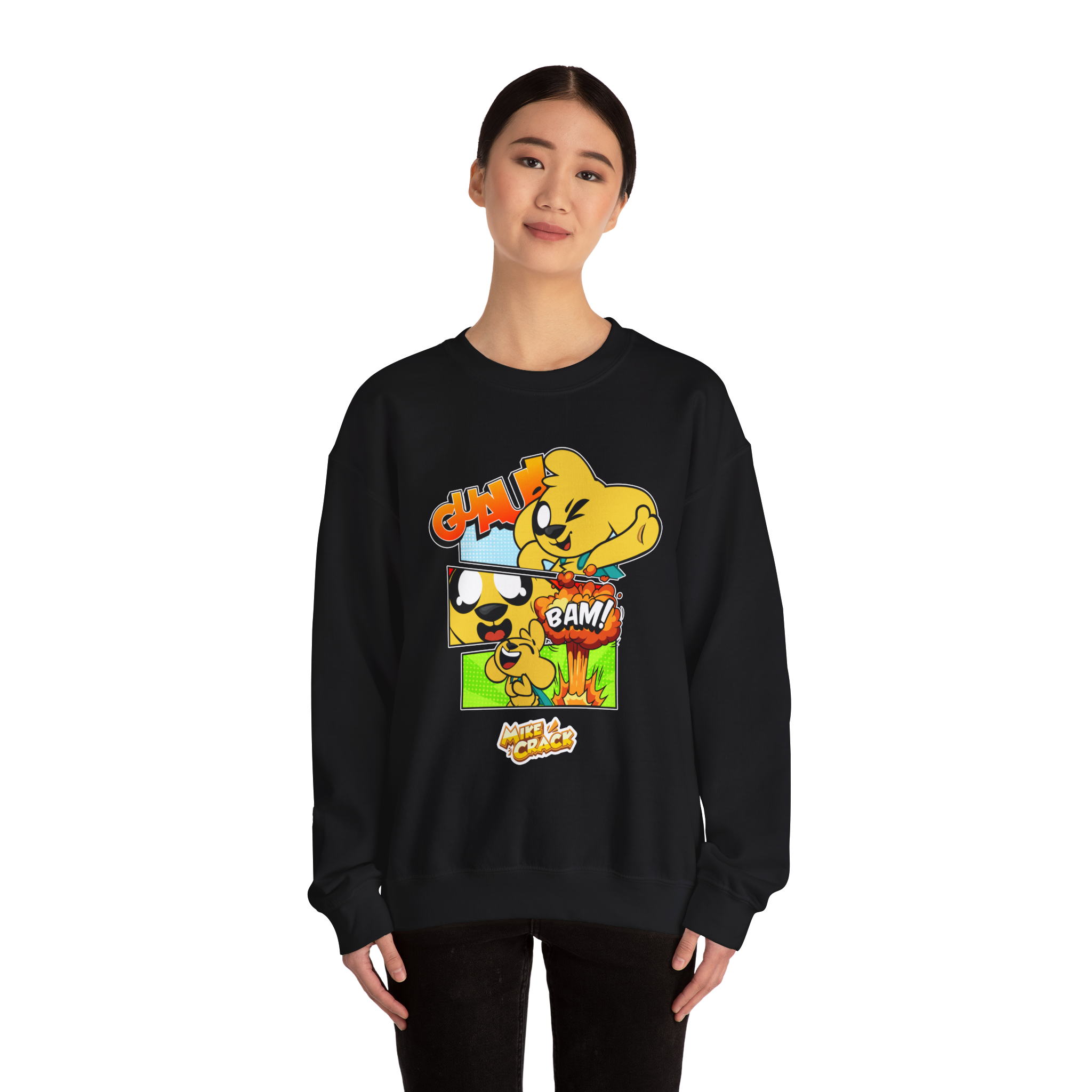 Mikecrack Unisex Crew Neck Sweatshirt