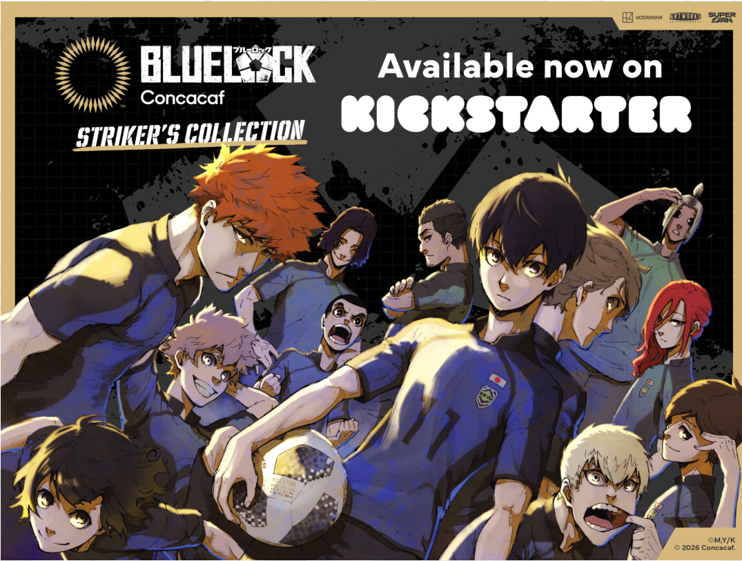 Crunchyroll Highlights the BLUE LOCK x Concacaf Collection