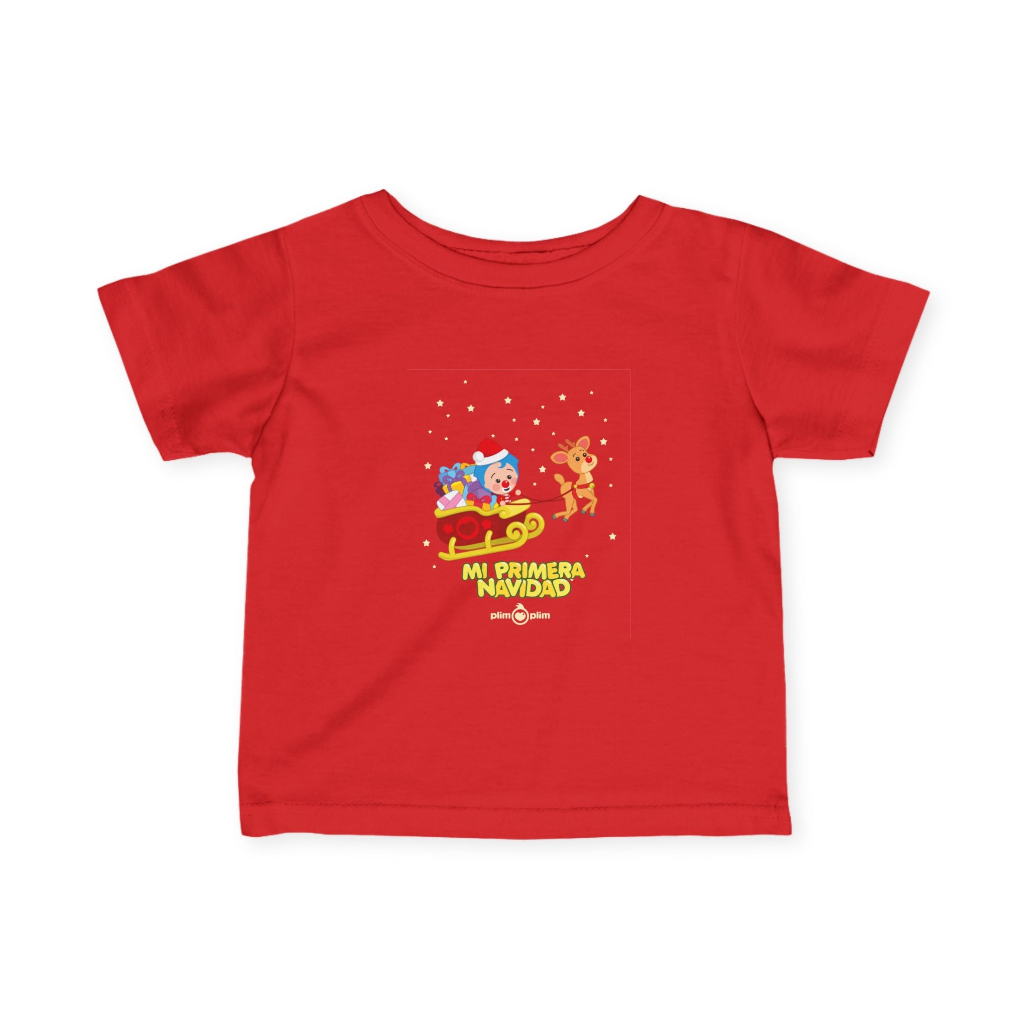 Toddler Christmas Family Fine Jersey Tee - Plim Plim Collection