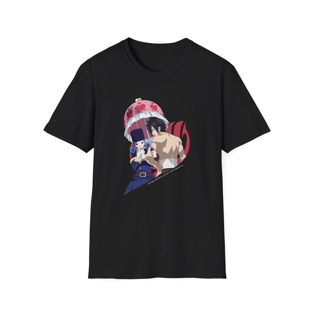 FAIRY TAIL - "Gray Fullbuster & Juvia Lockser" T-shirt – official Fairy Tail licensed merch (view 2)