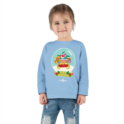 Toddler Christmas Family Long Sleeve Tee - Plim Plim Collection