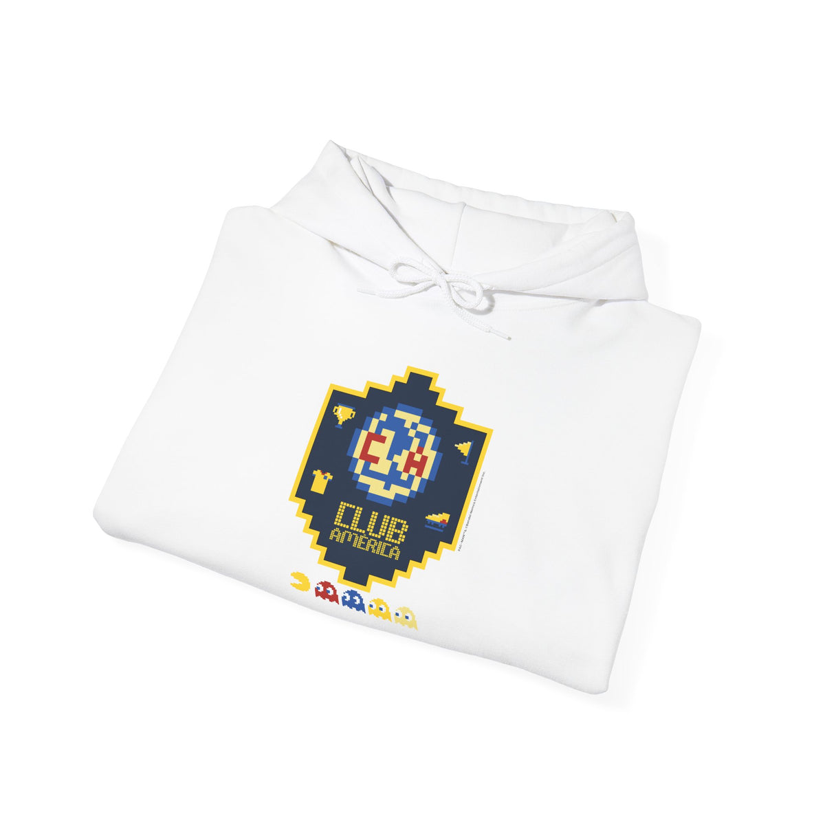 Club América x PAC-MAN - Hooded Sweatshirt – official Club América x PAC-MAN licensed merch (view 4)