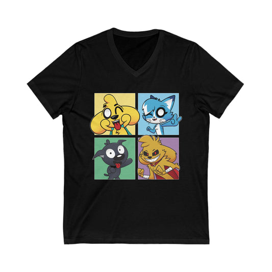 Mikecrack V-Neck Tee - Official Fan Apparel