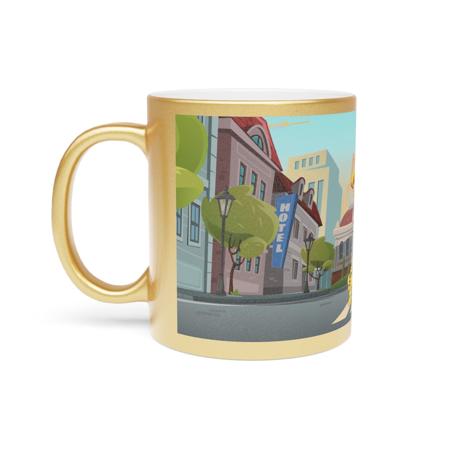 Taza metálica Mikecrack 