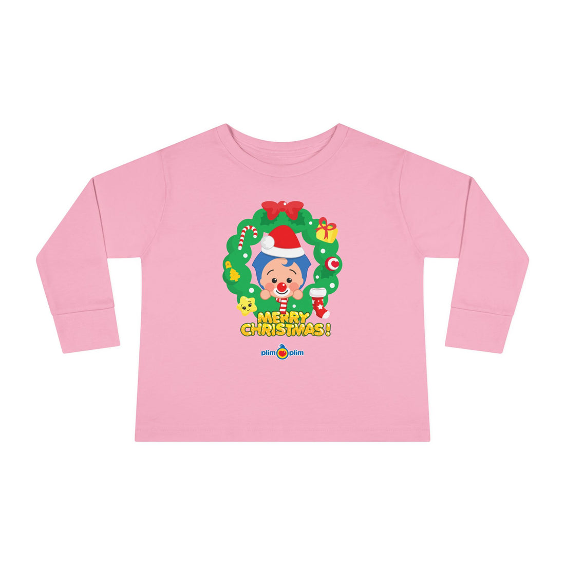 Toddler Christmas Family Long Sleeve Tee - Plim Plim Collection