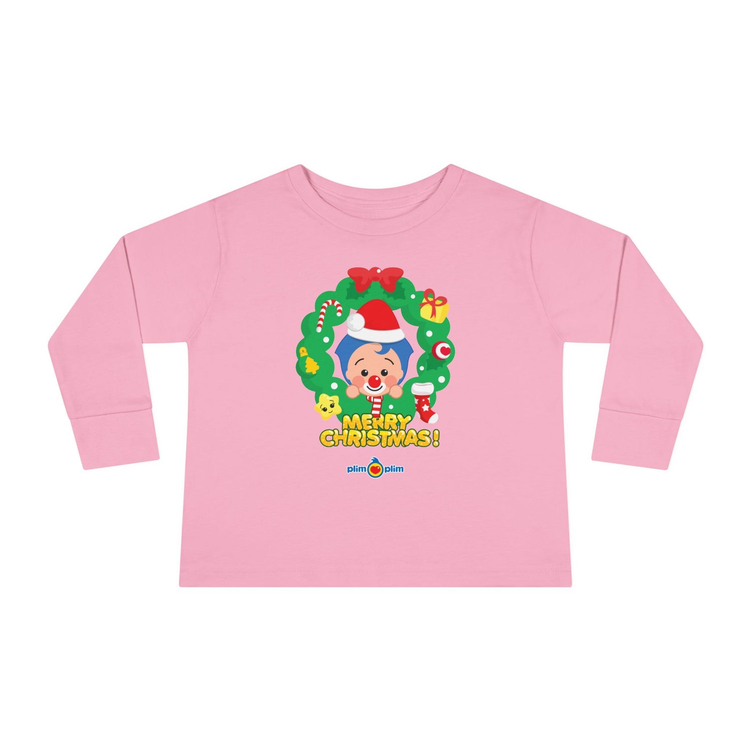 Toddler Christmas Family Long Sleeve Tee - Plim Plim Collection