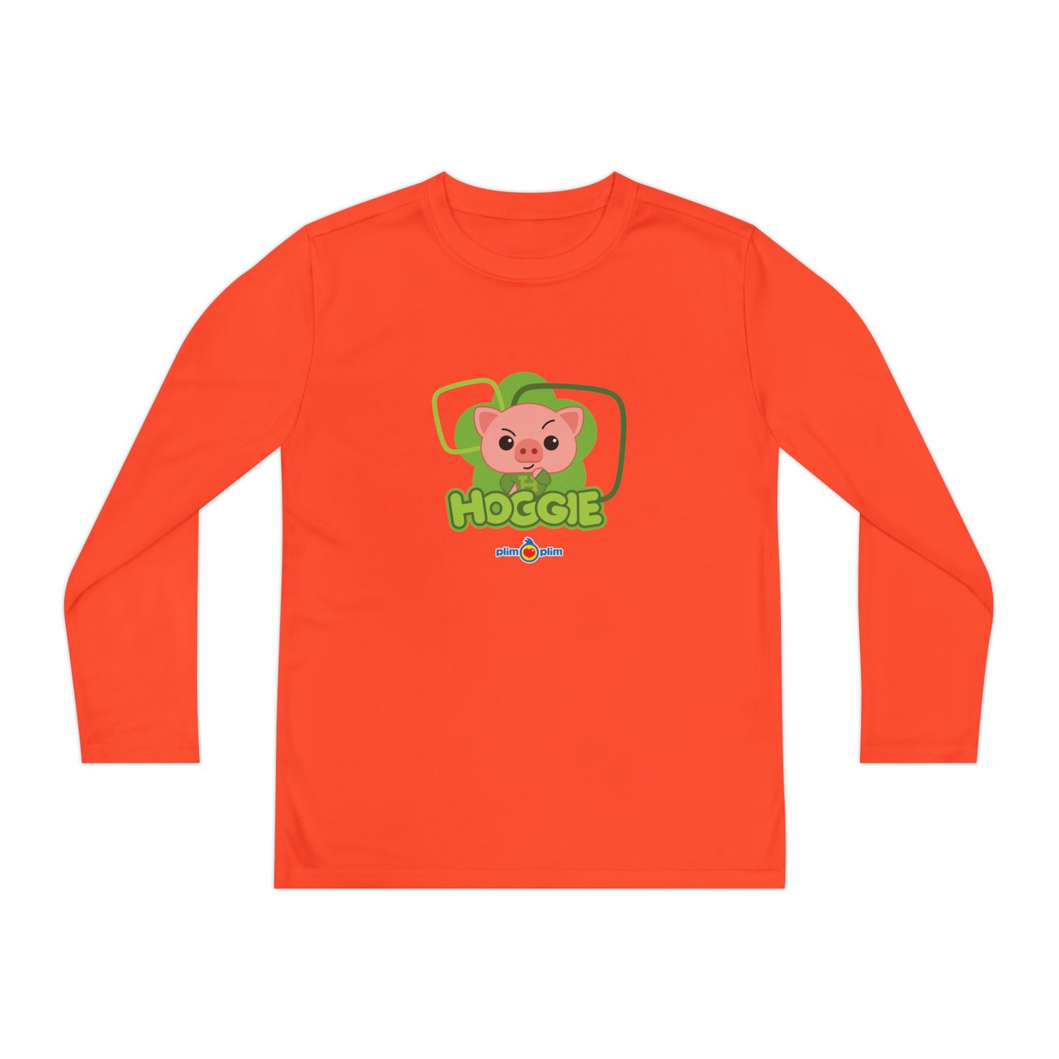 Plim Plim Camiseta Juvenil Manga Larga Hoggie
