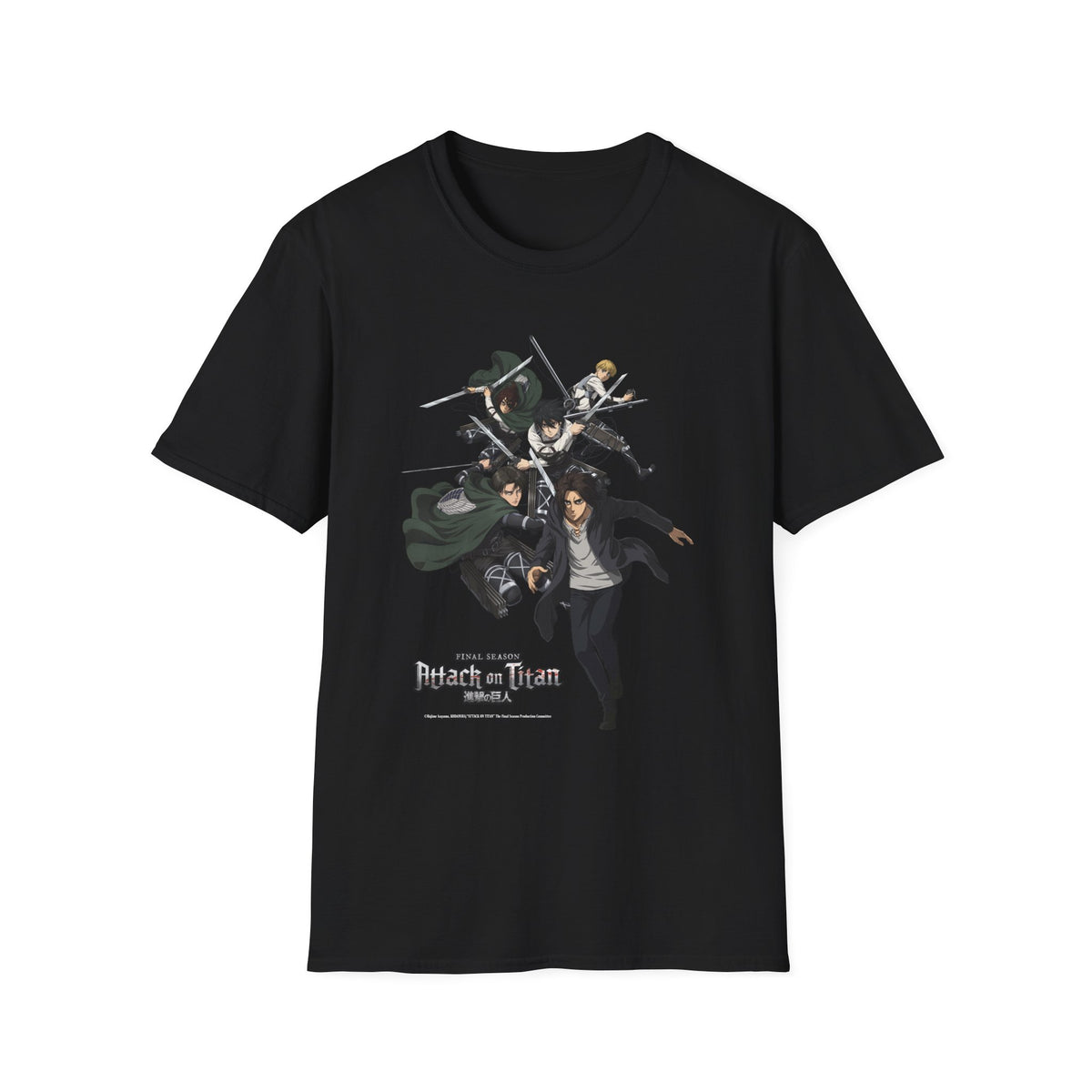 Attack on Titan Final Season - "Old Friends" T-shirt – official Attack on Titan licensed merch (view 3)