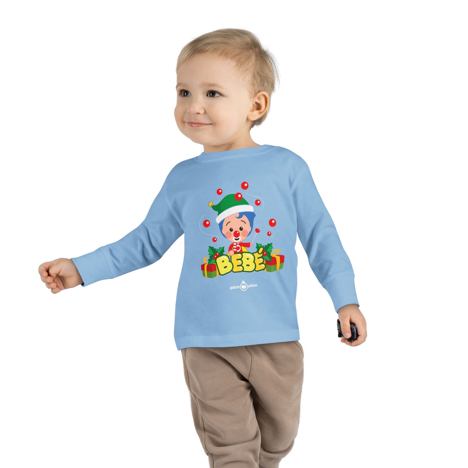 Toddler Christmas Family Long Sleeve Tee - Plim Plim Collection