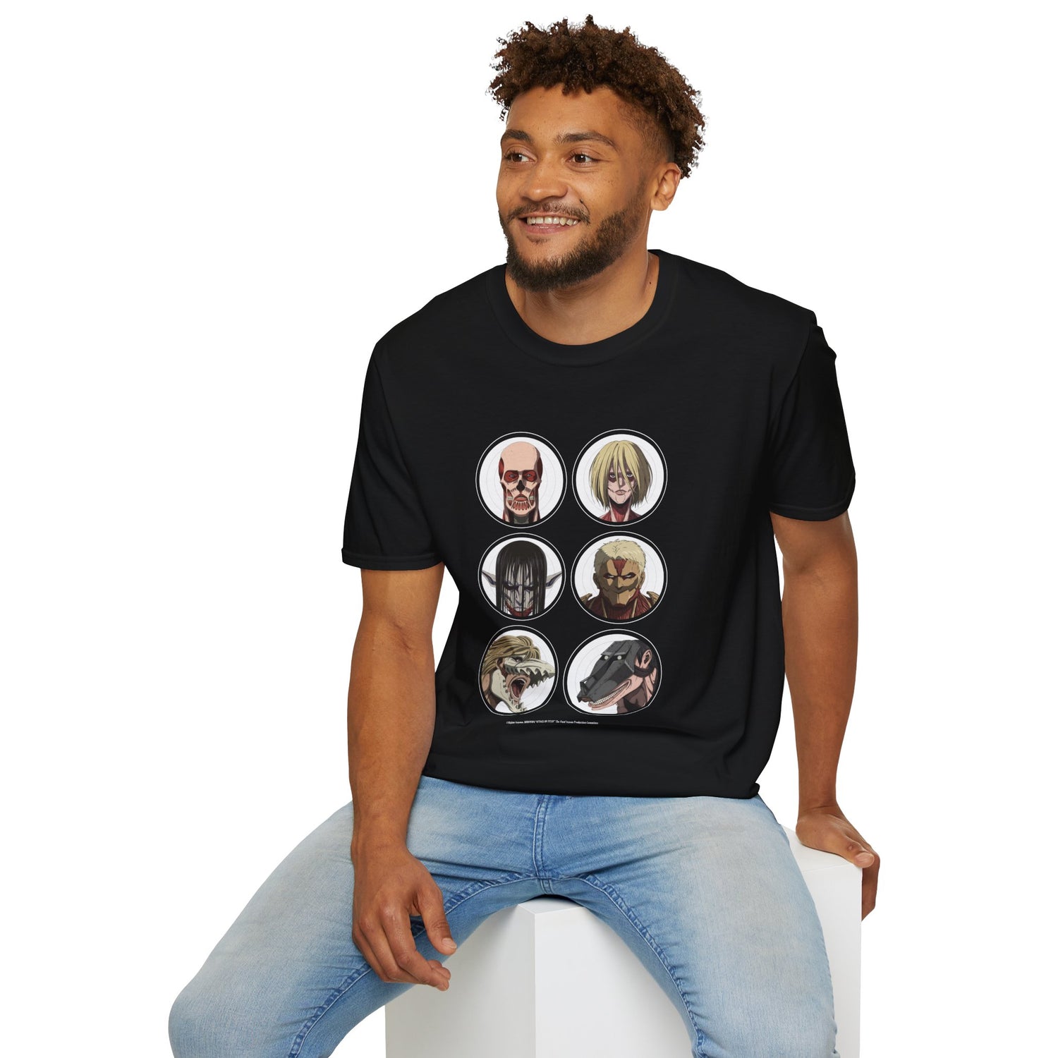 Attack on Titan Final Season - "Titans Close-up" T-shirt
