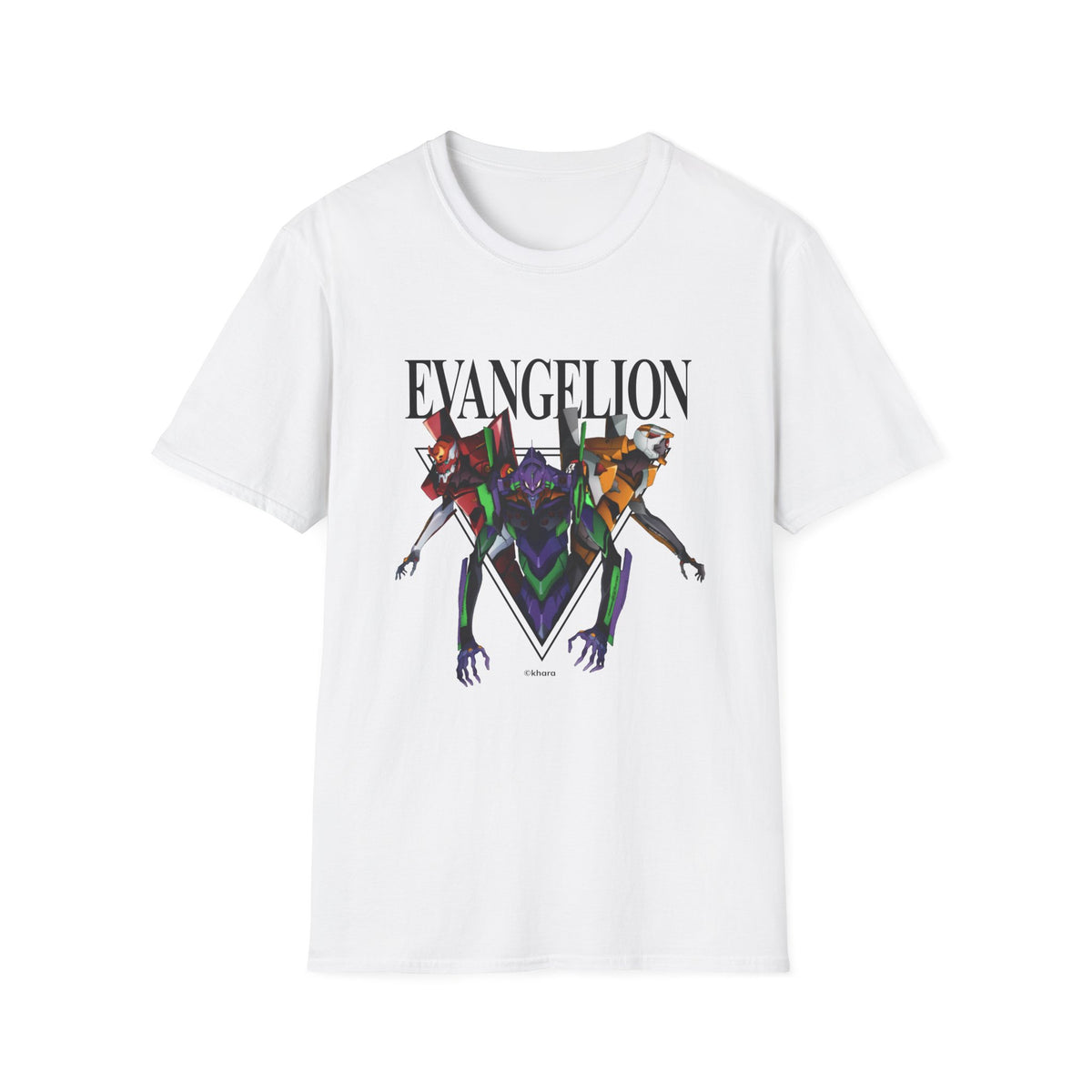 EVANGELION 2.22 - "Tokyo-3 in Danger" T-Shirt – official Evangelion licensed merch (view 3)