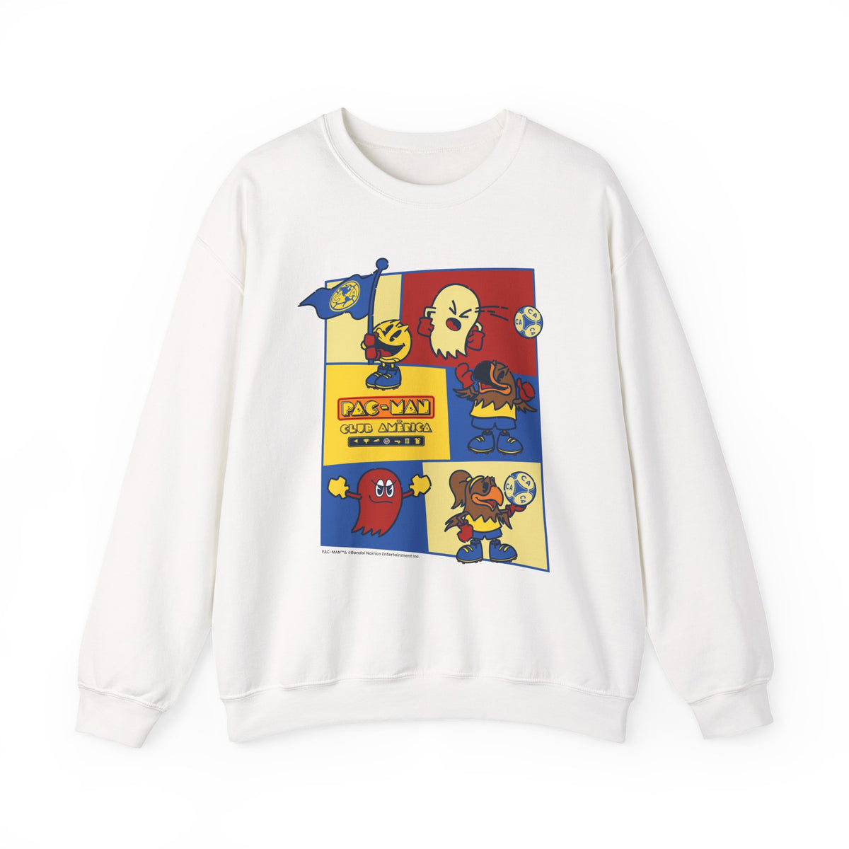 Club América x PAC-MAN - Sweatshirt – official Club América x PAC-MAN licensed merch (view 3)